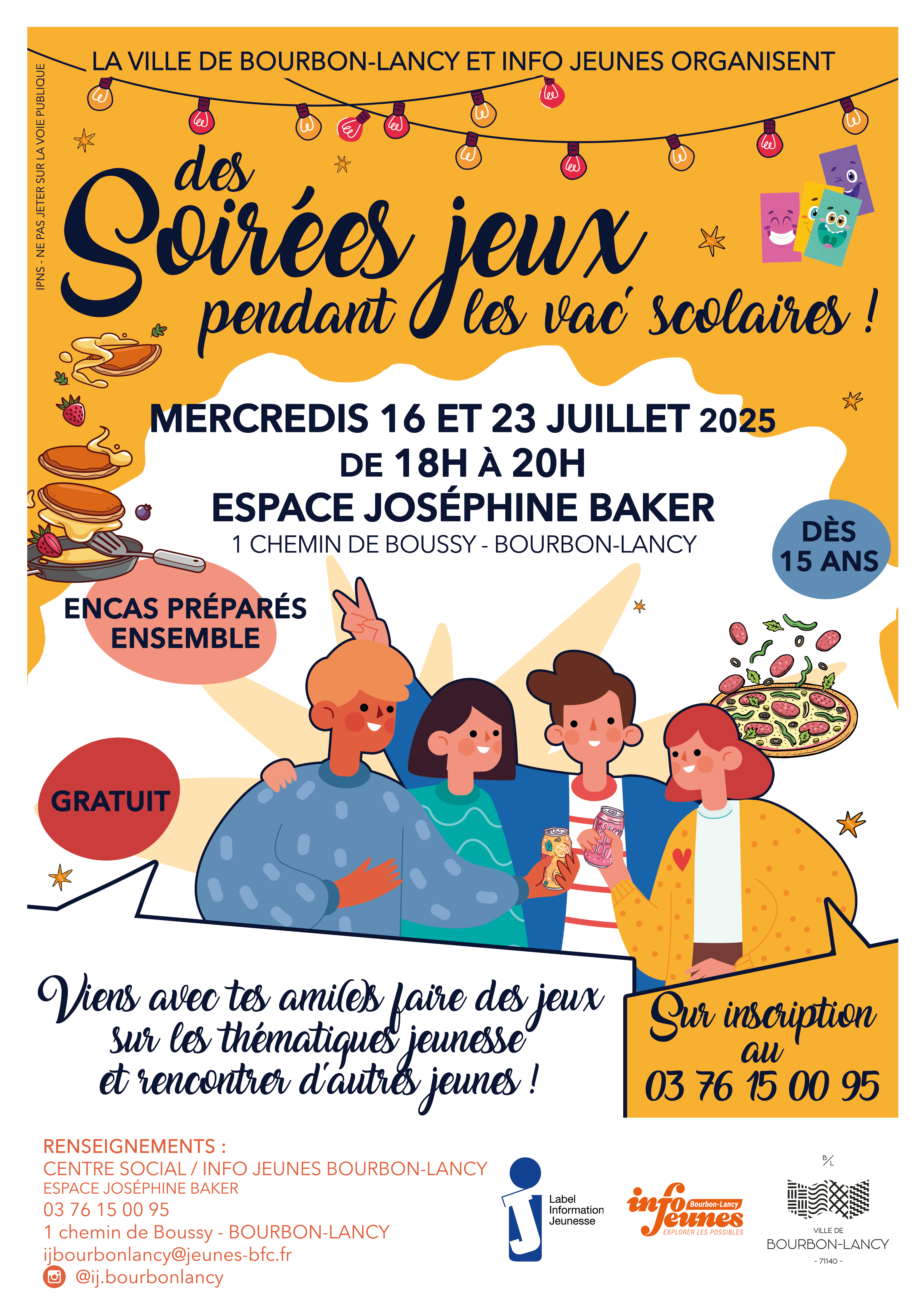 SoiréesJeuxVacancesScolaires-Affiche2025 màj juillet