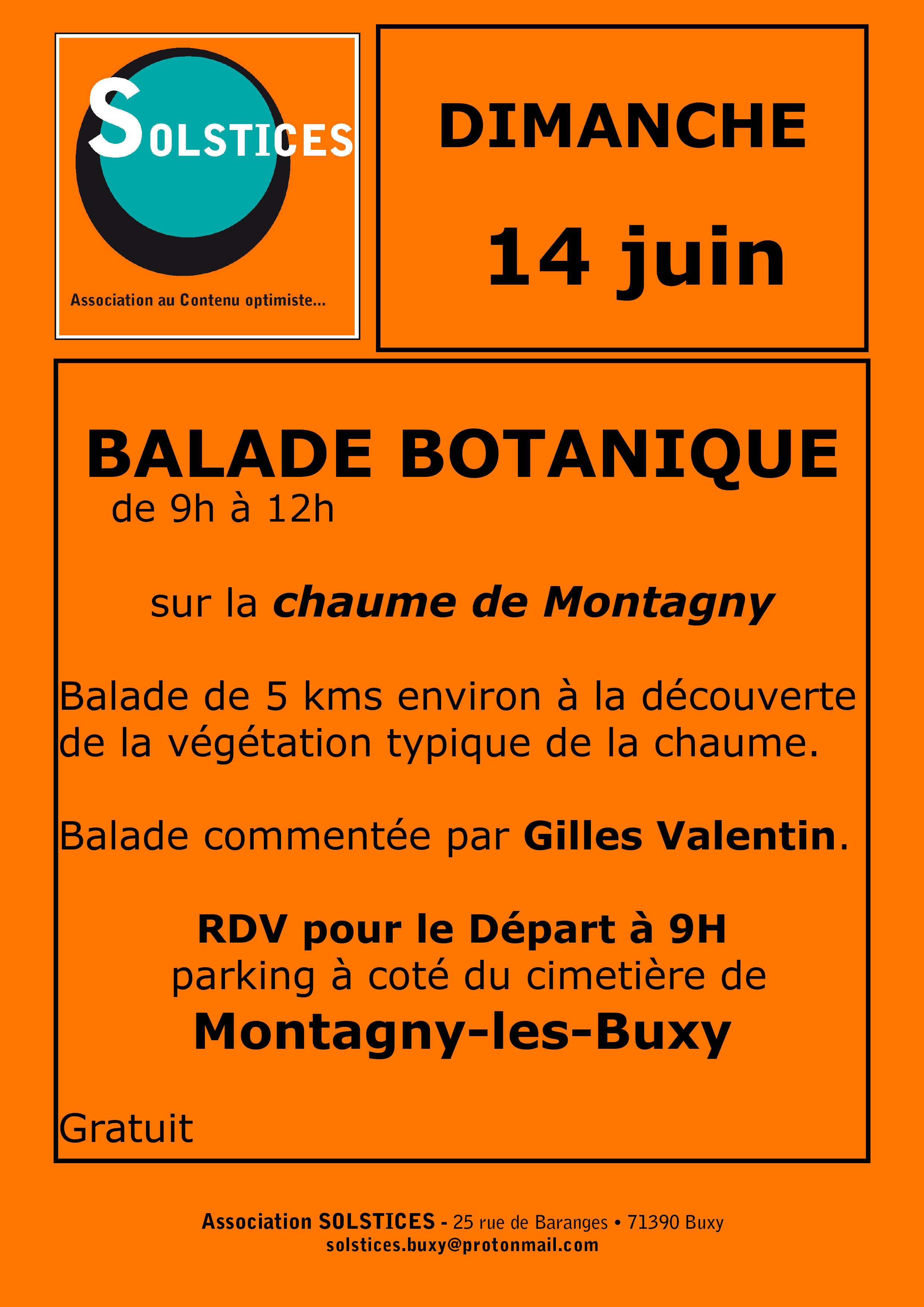 Balade botanique
