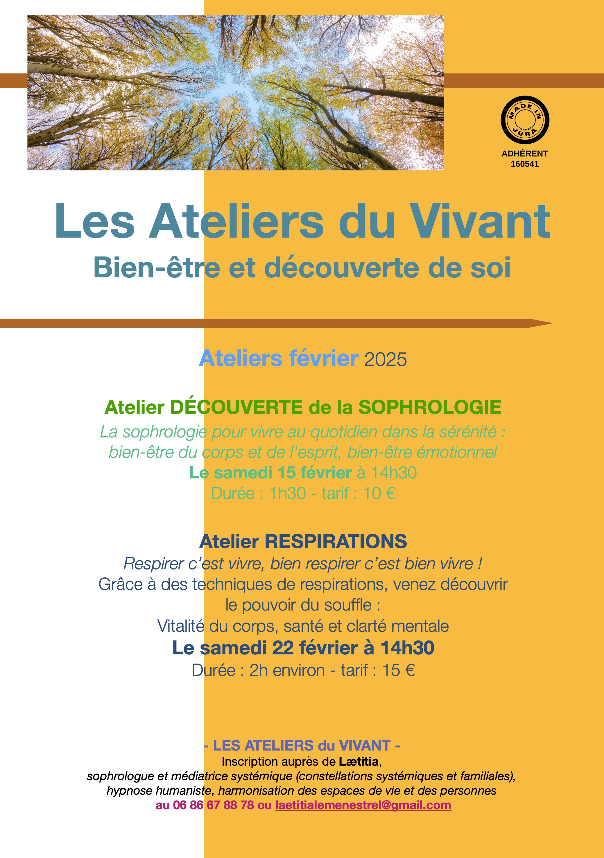 Sophro2025 - fevrier - ateliersSpecif