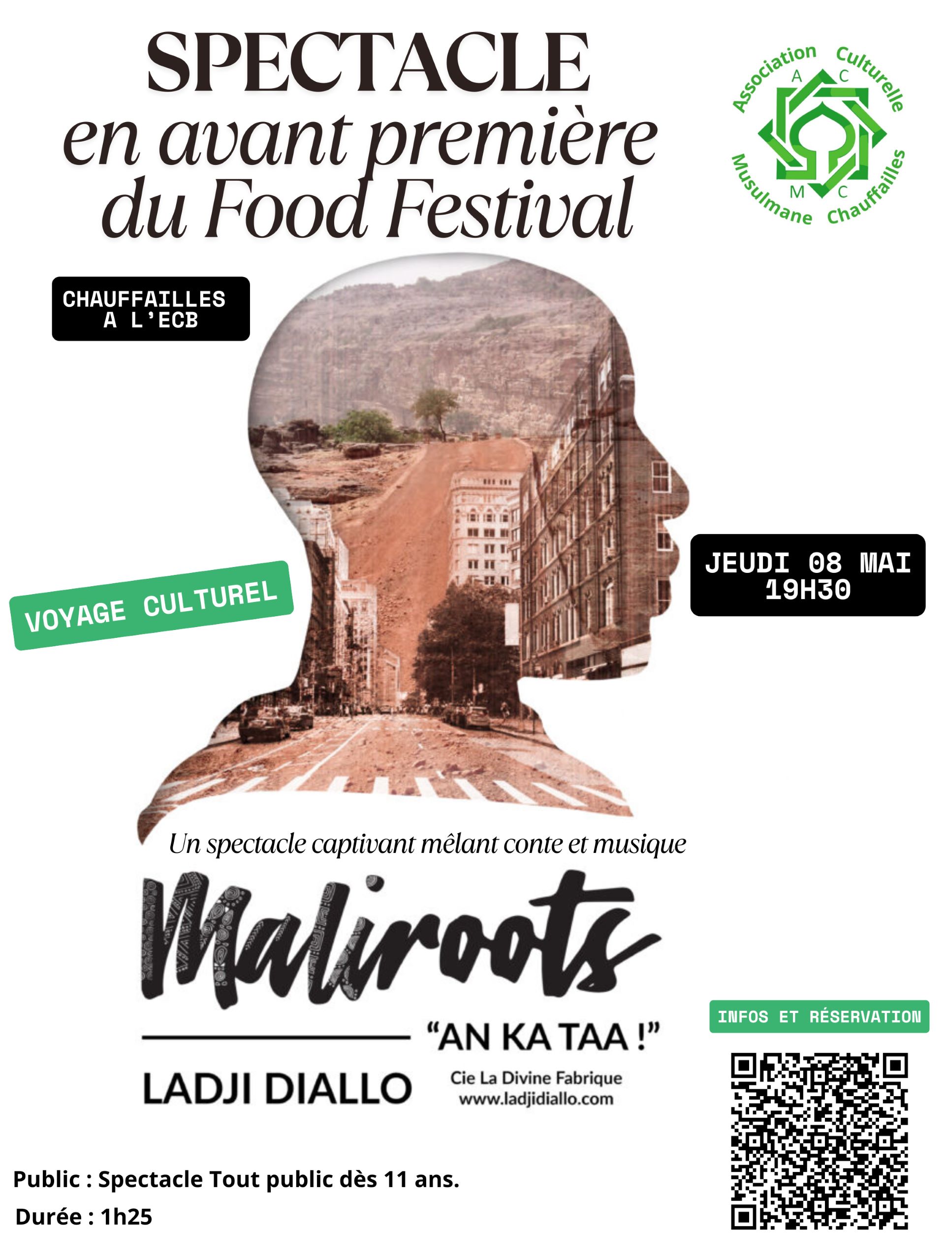 Spectacle en avant première du Food Festival
