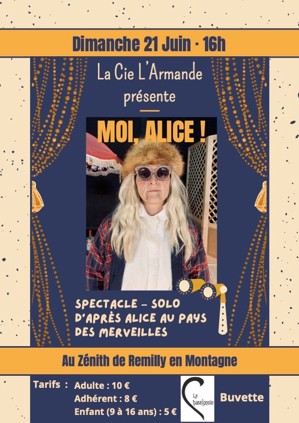 Spectacle conte théâtralisé "Moi, Alice !"