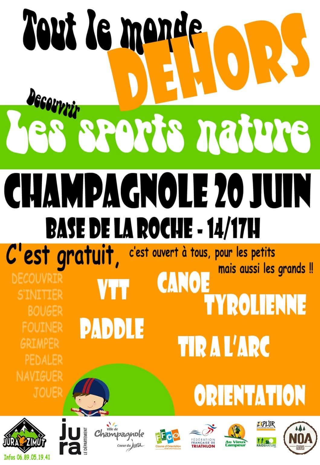 Découvrir les sports nature