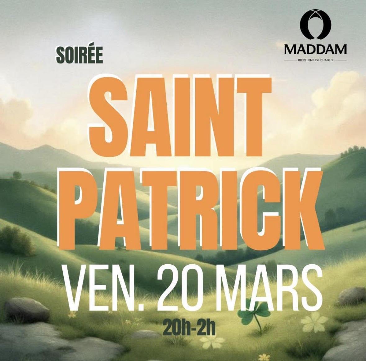 Maddam fête la Saint-Patrick