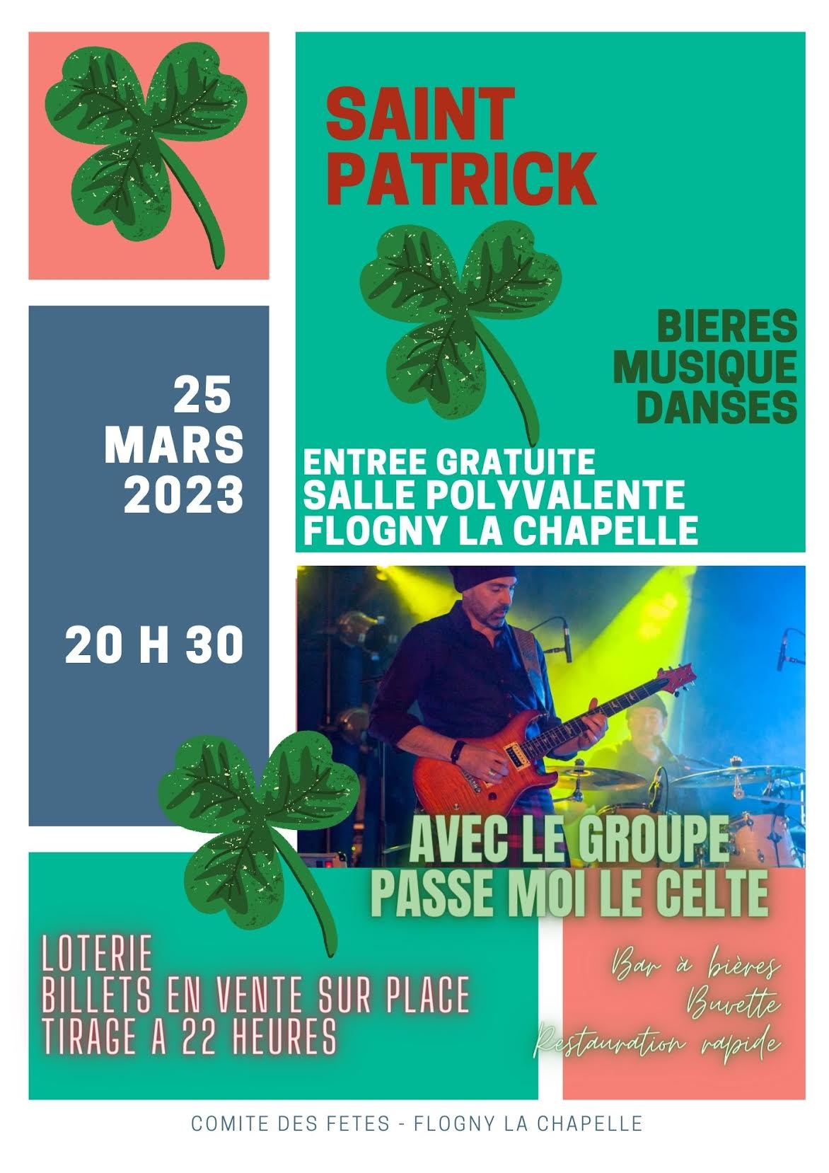 St Patrick Flogny 25 mars
