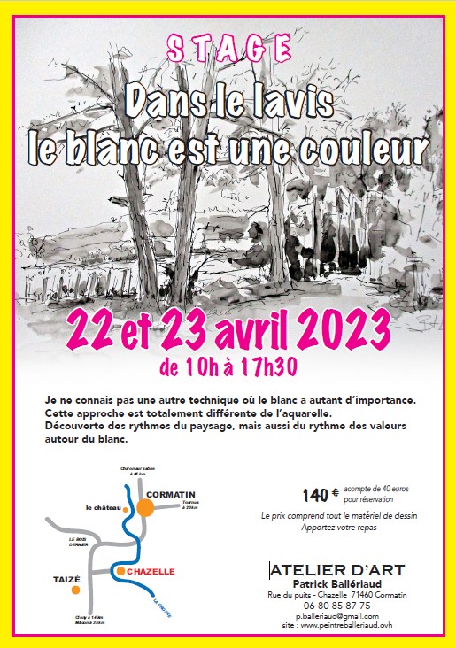 Stage de peinture Atelier d'art