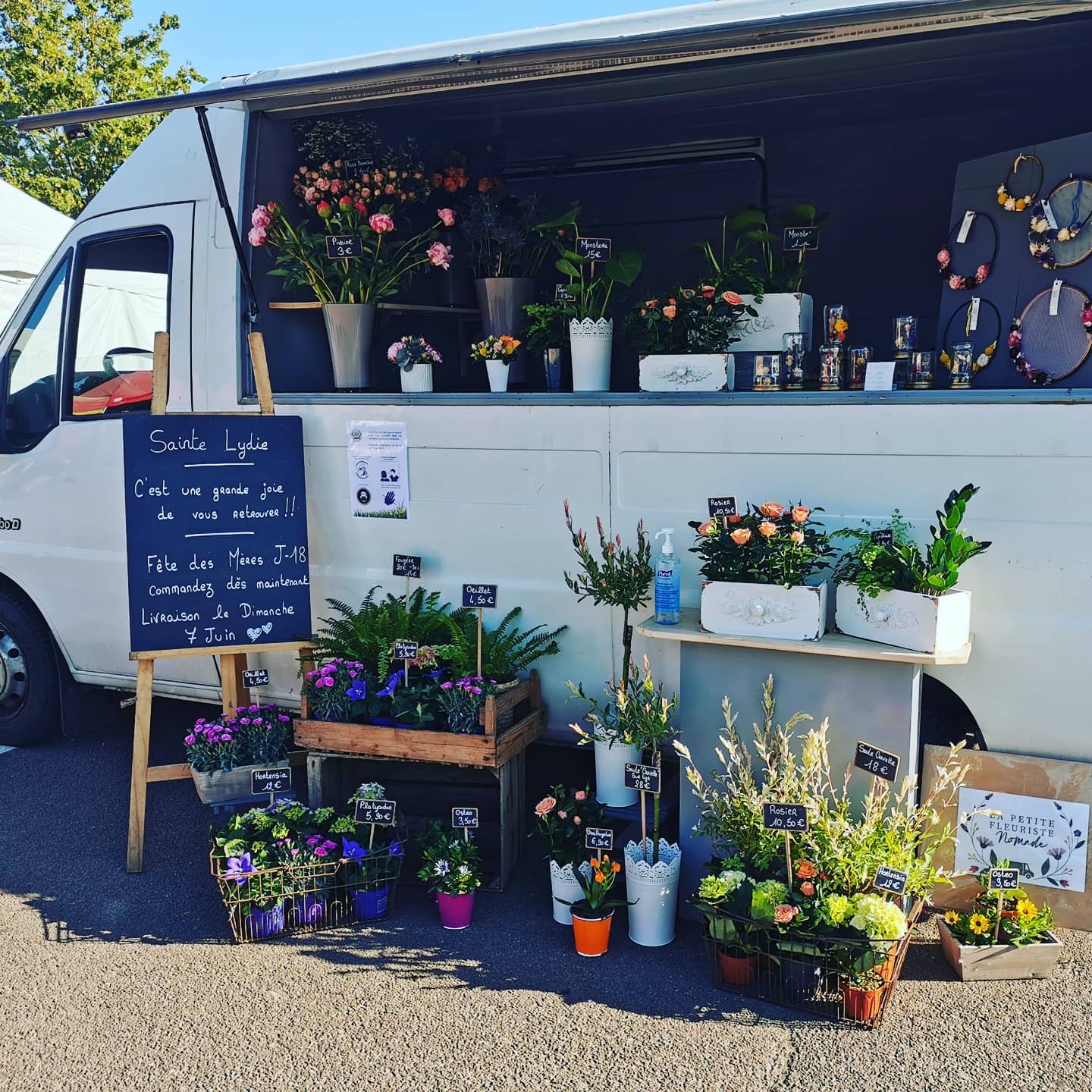 Stand La Petite Fleuriste Nomade