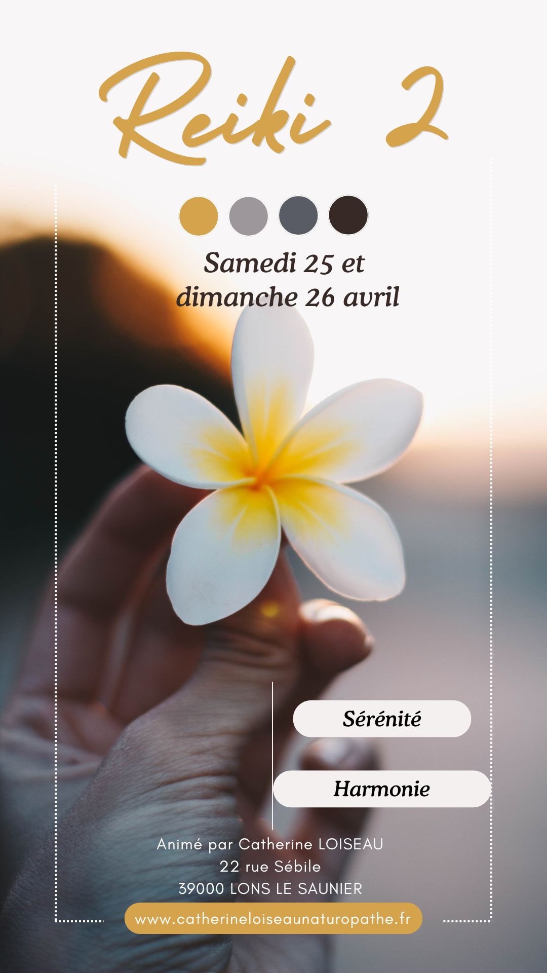 Stage de Reiki niveau 2