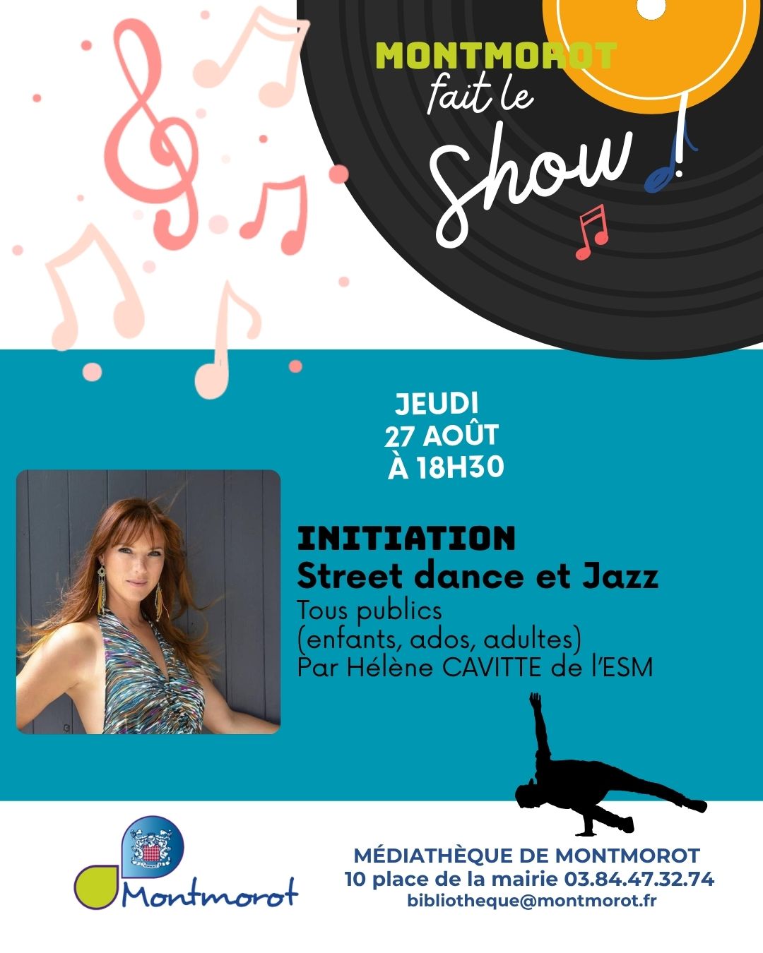 Initiation danses street dance et jazz