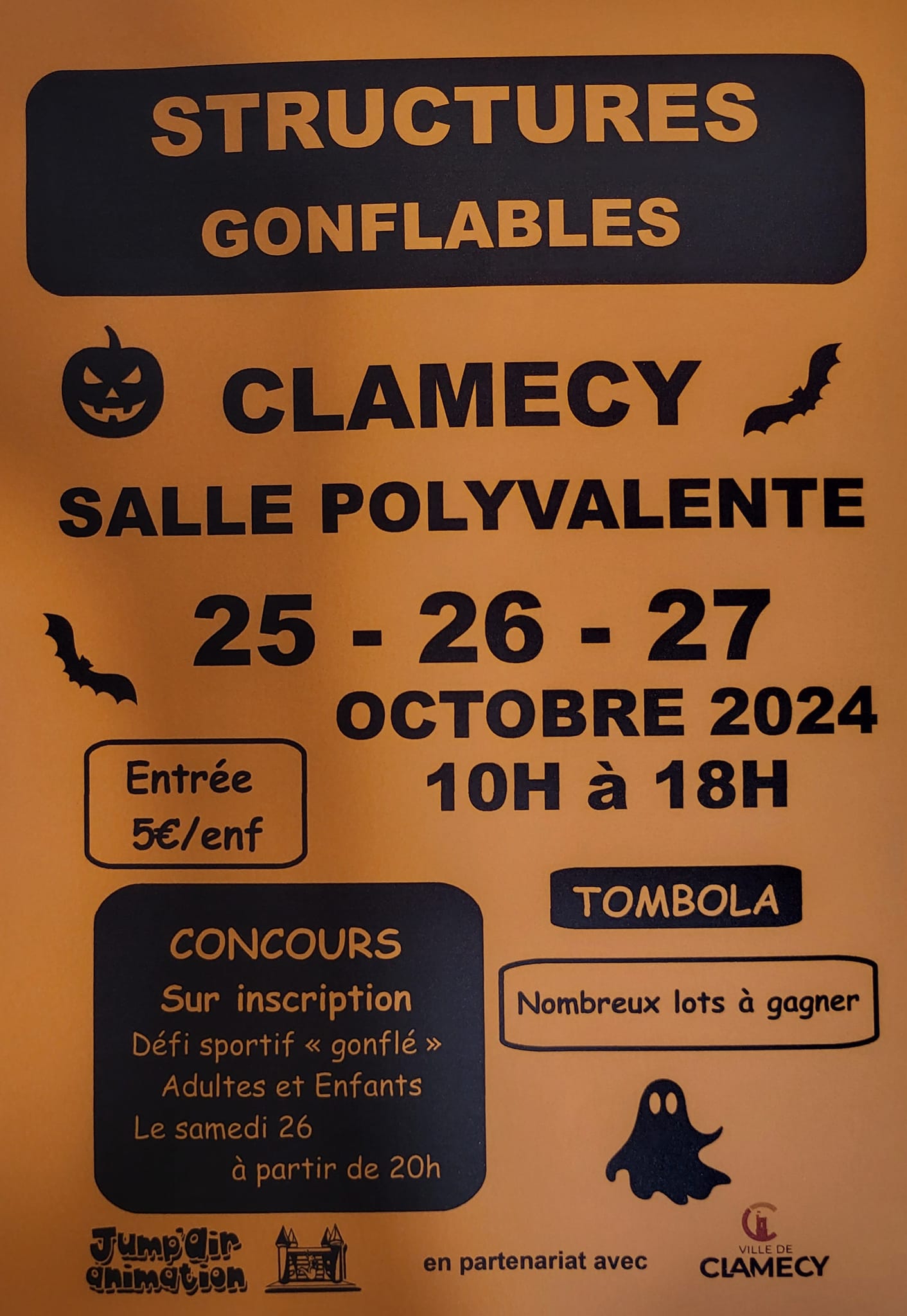Structures gonflables Clamecy