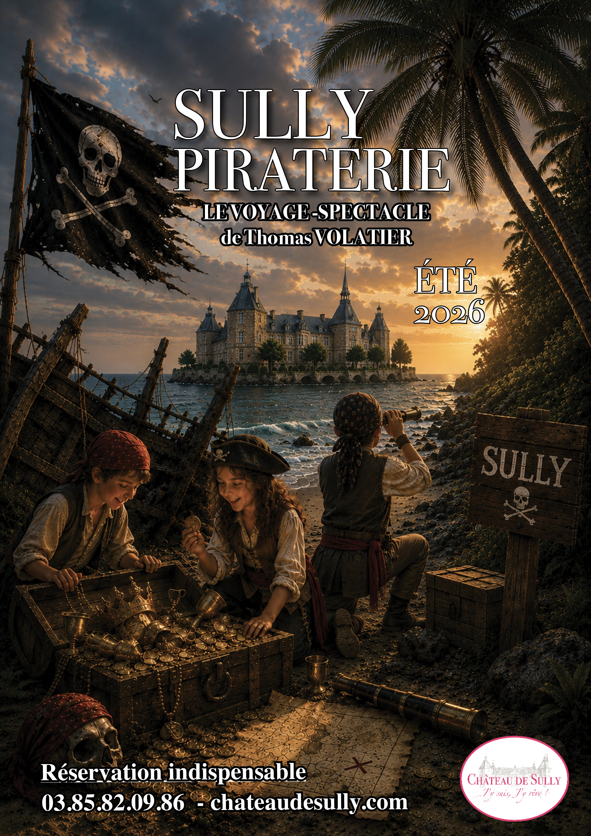 Sully Piraterie, Voyage-Spectacle de Thomas Volatier