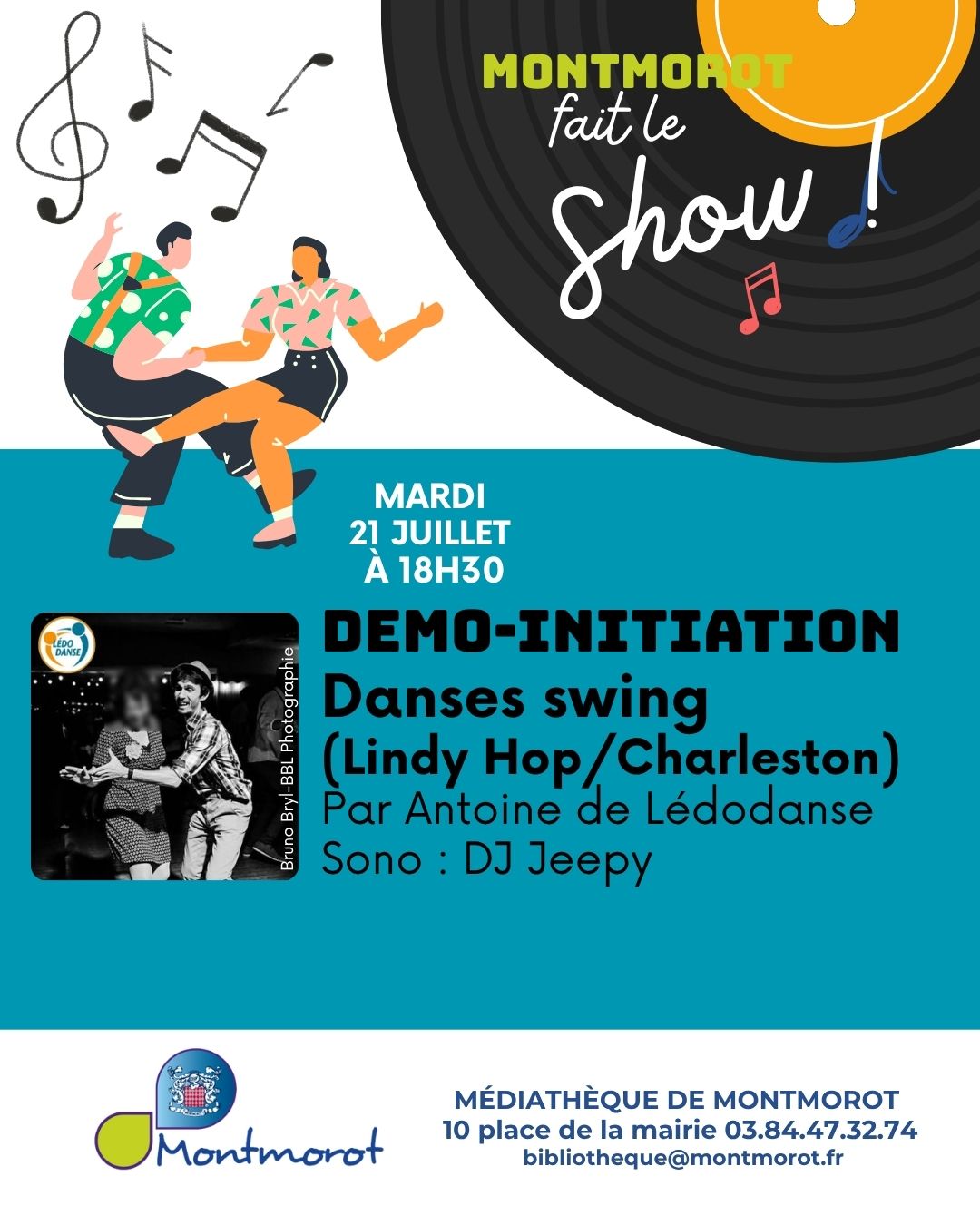 DEMO INITIATION : danses swing (Lindy, Charleston)