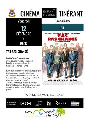 Ciné à Gy avec "T'as pas changé"