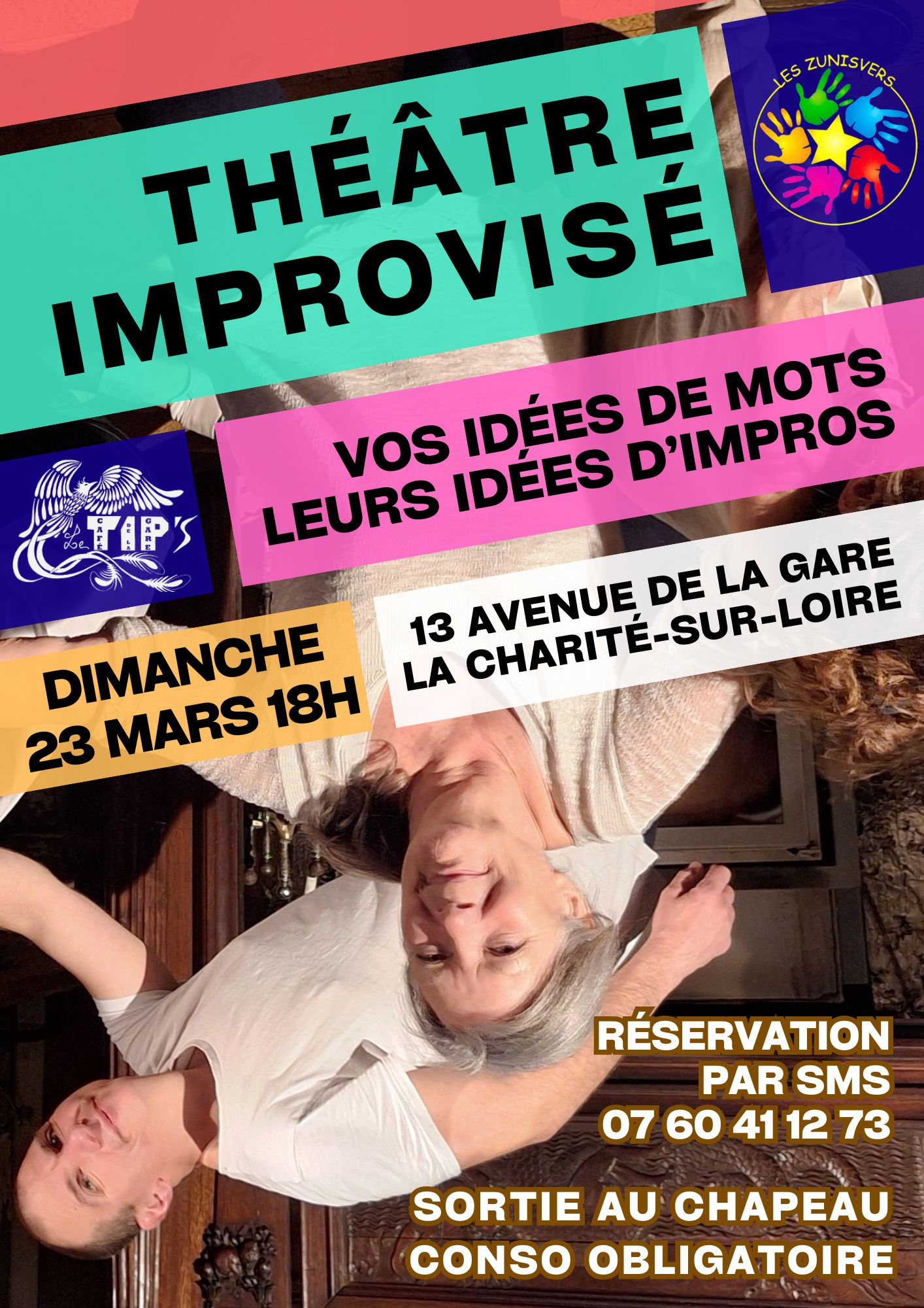 théâtre improvisé 23 03 2025
