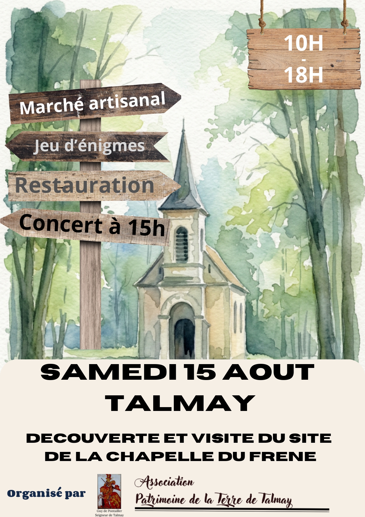 Découverte et visite du site de la Chapelle du Frêne