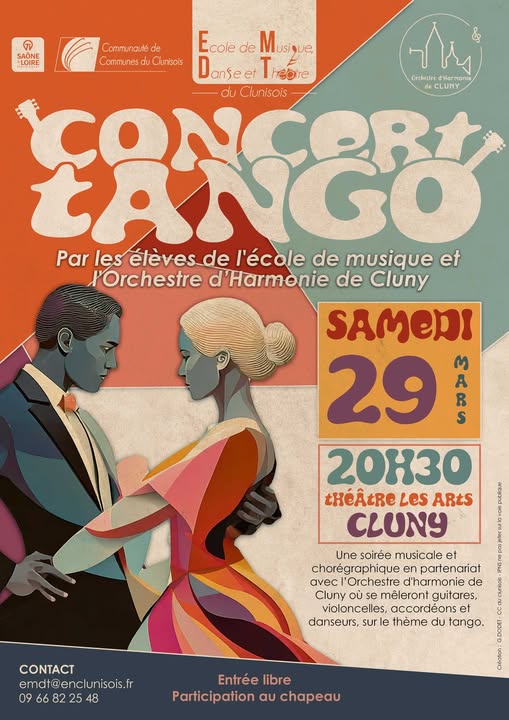 Tango à Cluny concert