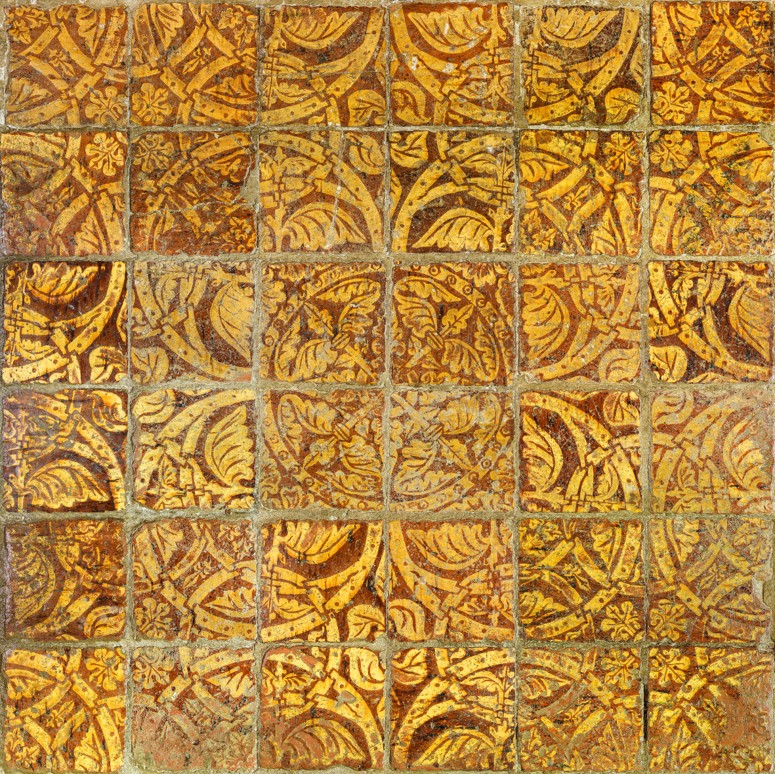 Rencontre à Savourer : un tapis précieux du 15e siècle, les carreaux de pavement du château de Châteauneuf, avec Magali Orgeur