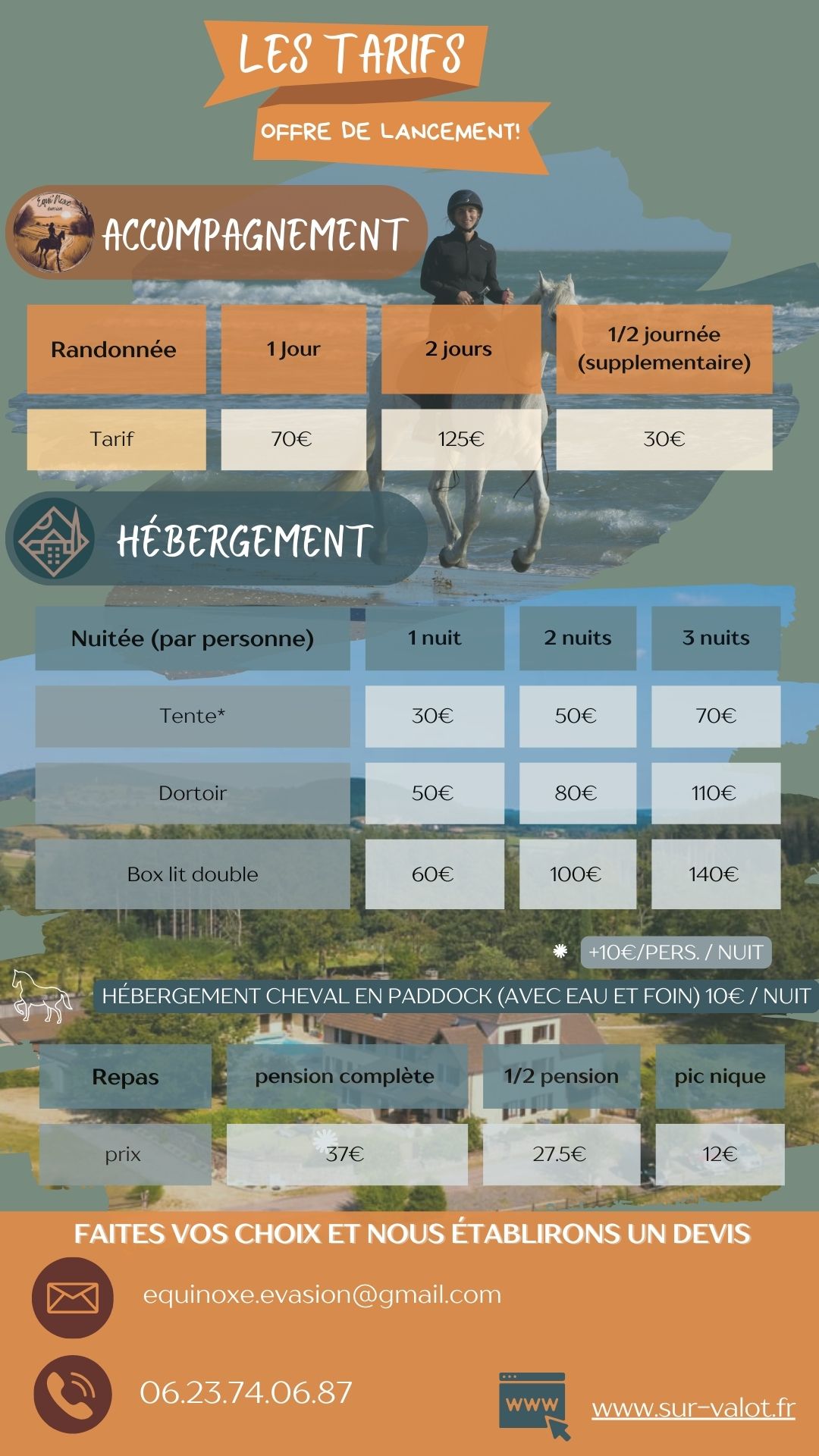 Taifs randonnée et hébergement