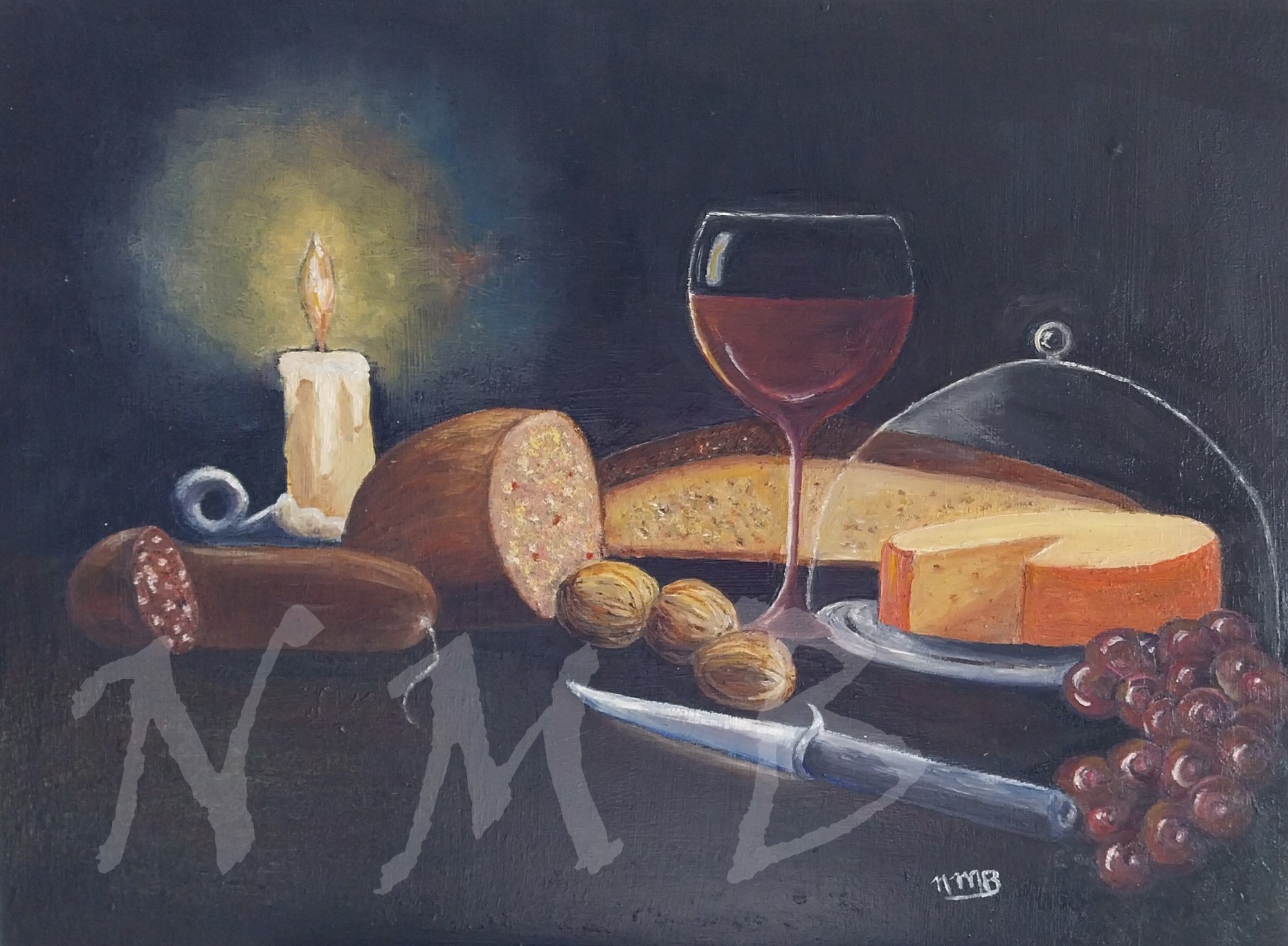 Terroir (huile sur bois)