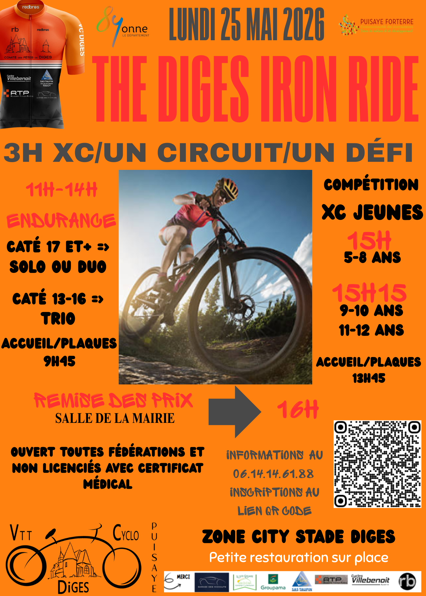 The Diges Iron Ride — visuel événement