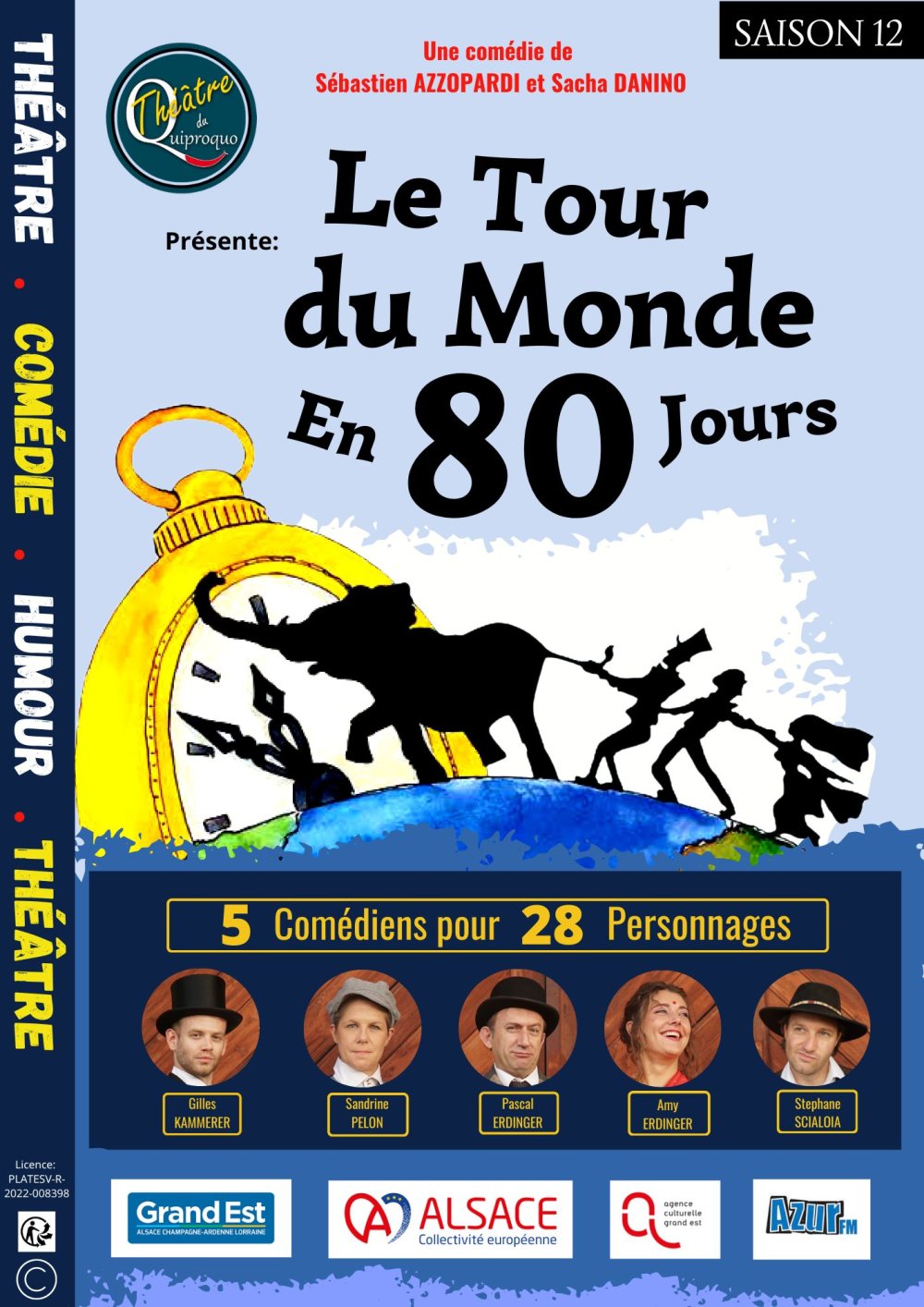 Théâtre Le Tour du monde en 80 jours