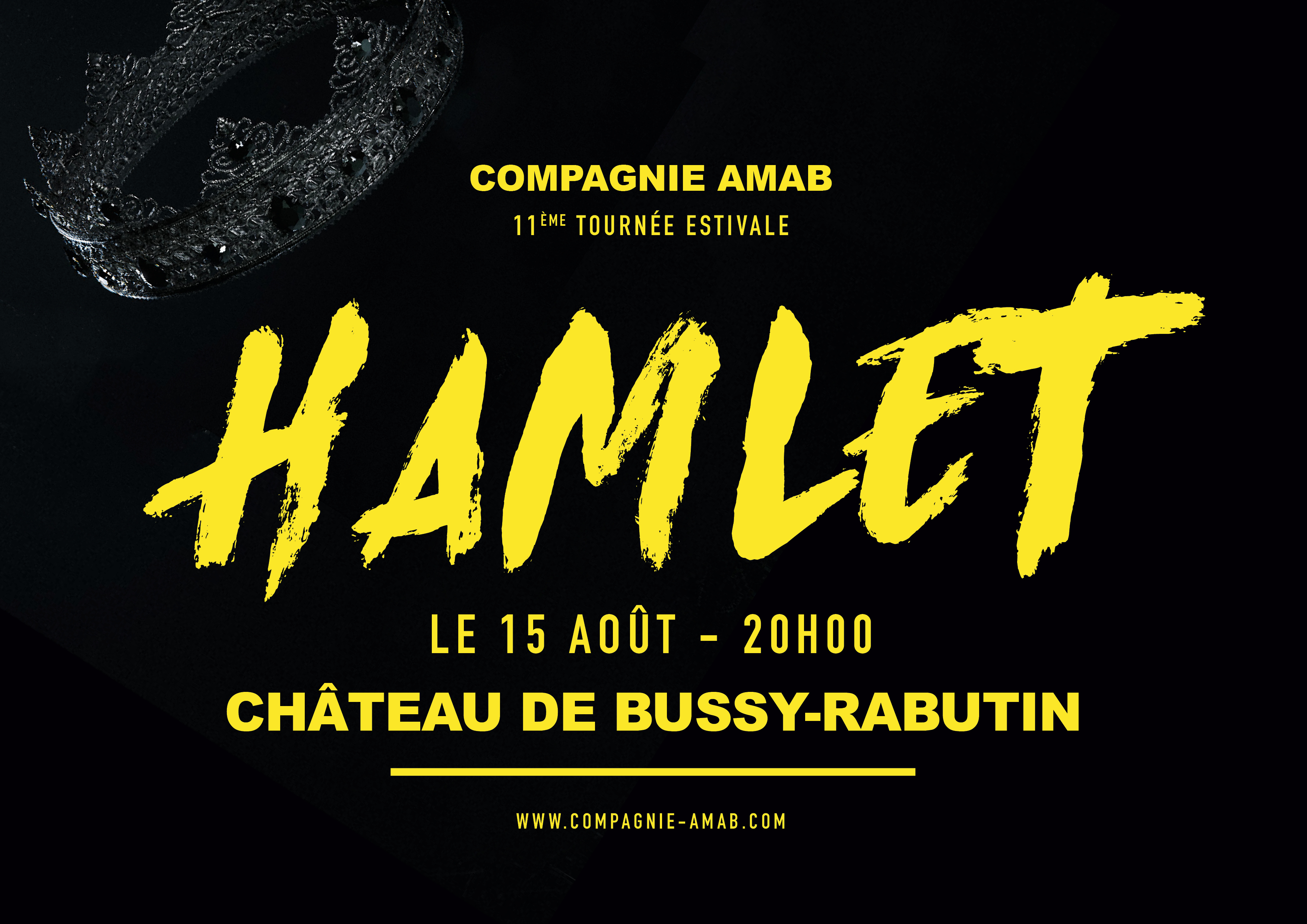 Théâtre de plein-air - HAMLET de Shakespeare