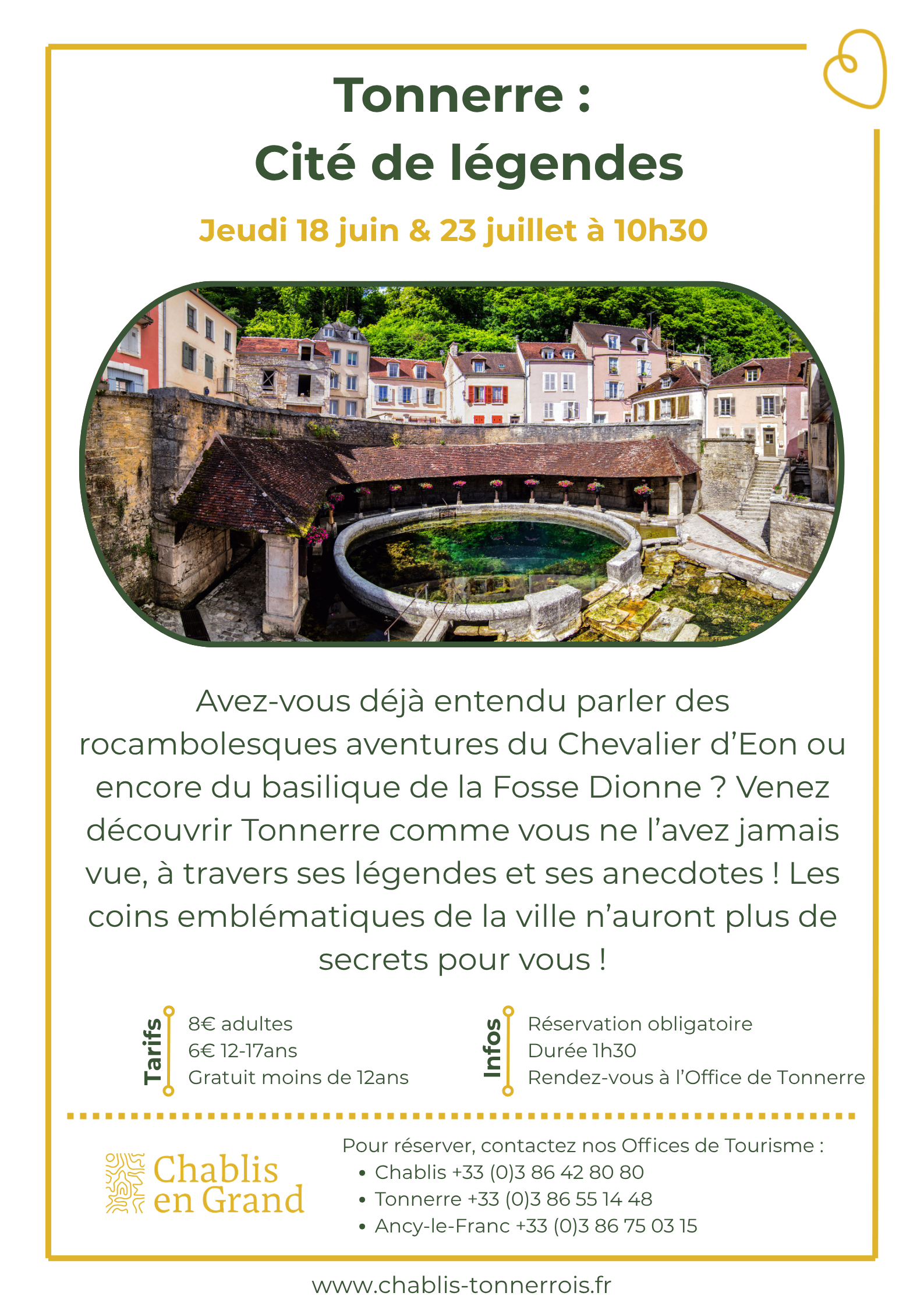 Tonnerre Cité de Légendes