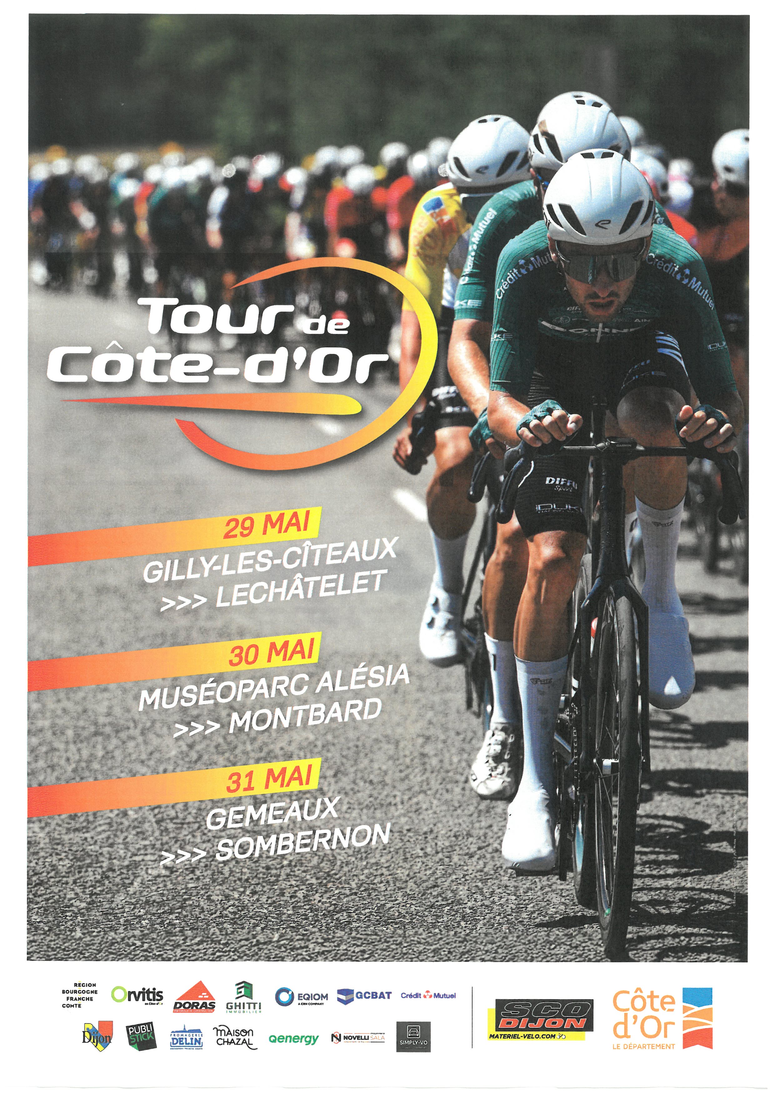 Arrivée Tour de Côte-d'Or