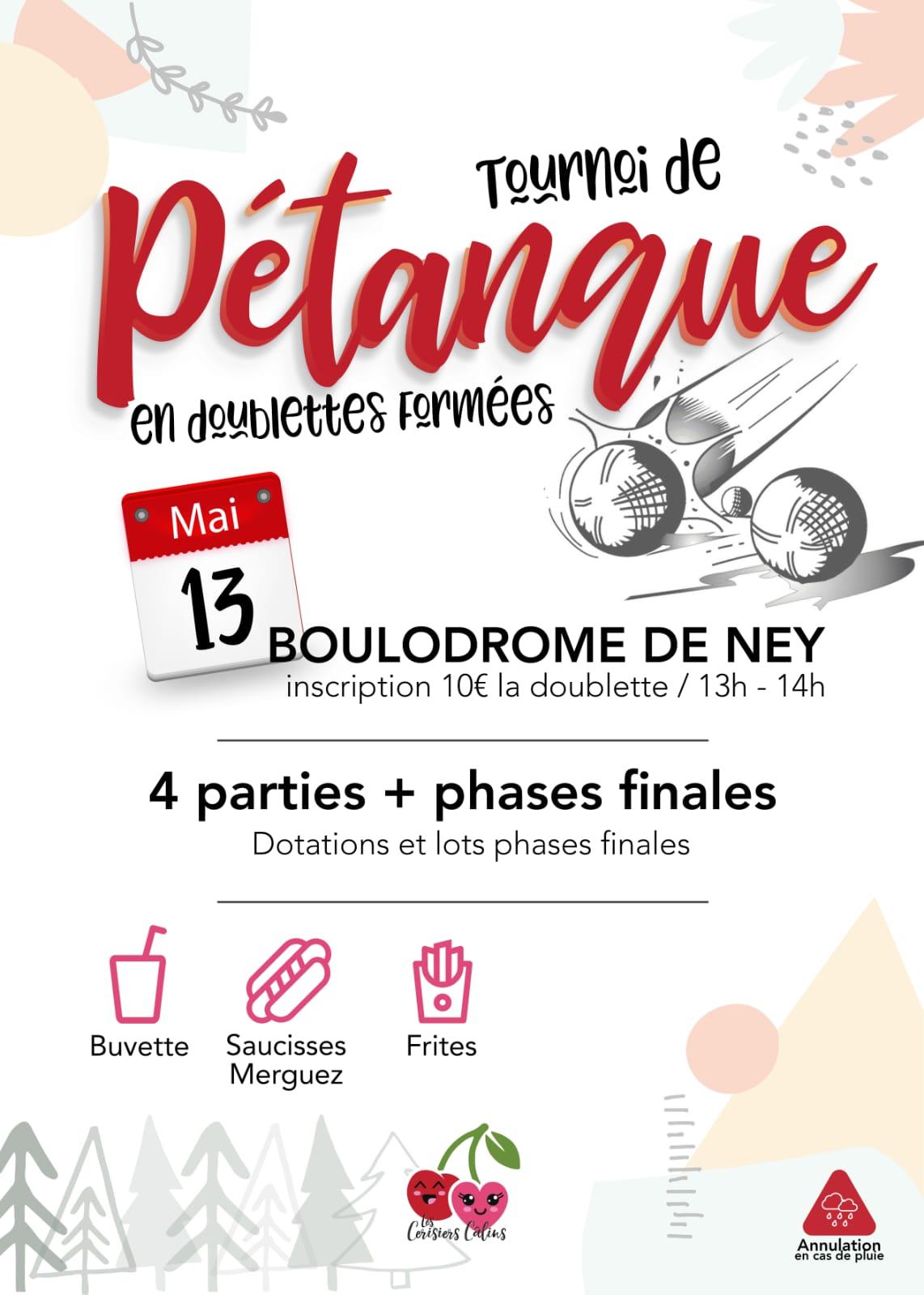 Tournoi de pétanque