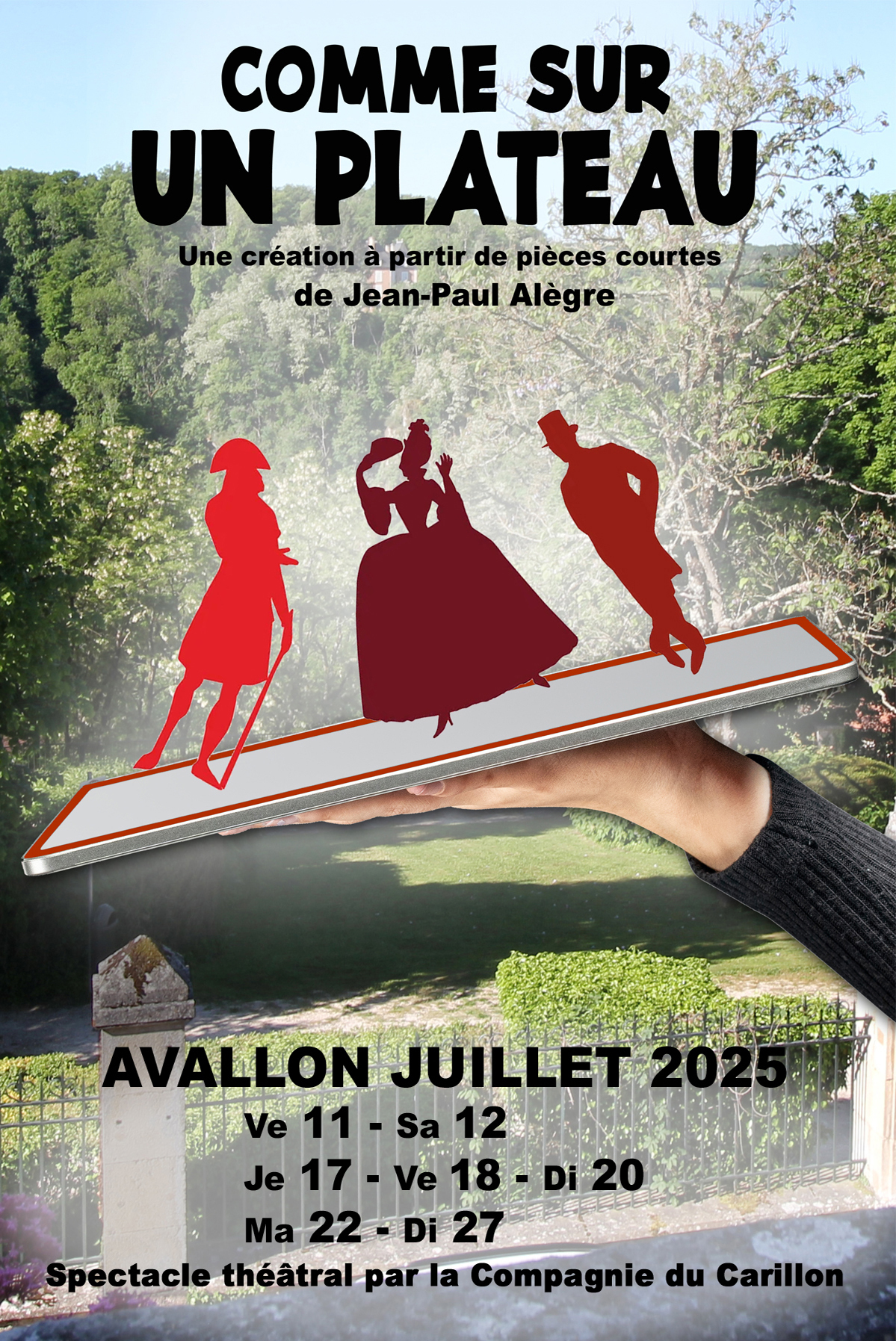 Comme sur un plateau 