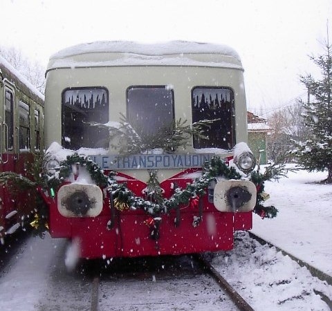Train du père Noël
