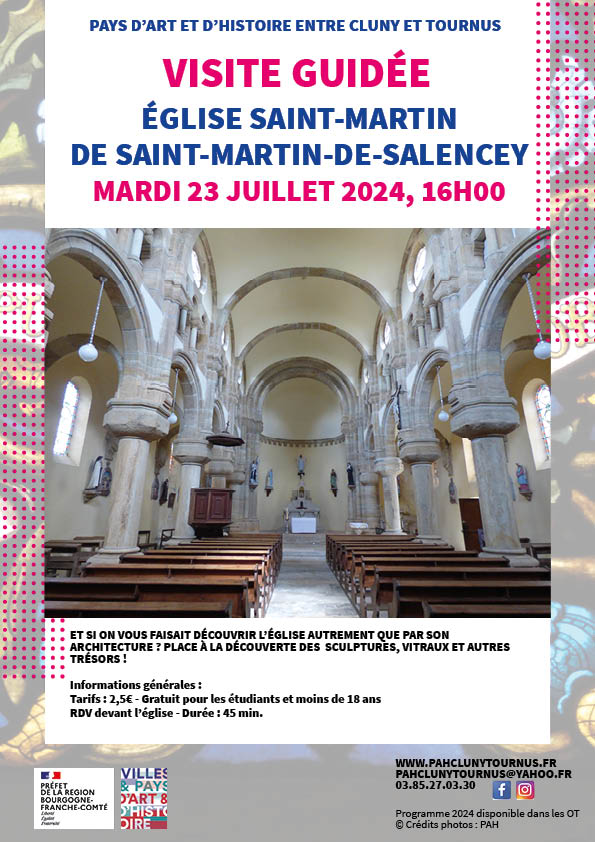 Visite "Trésors d'église" : Eglise Saint-Martin de Saint-Martin-de-Salencey null France null null null null