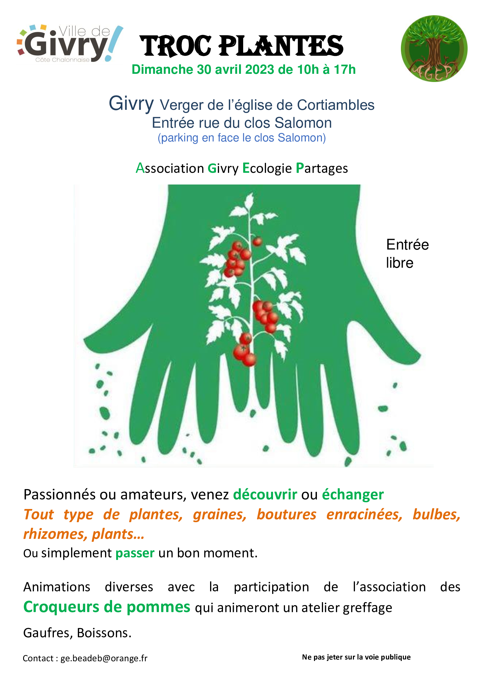 troc plantes