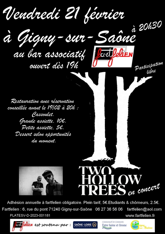 Two Hollow Trees.