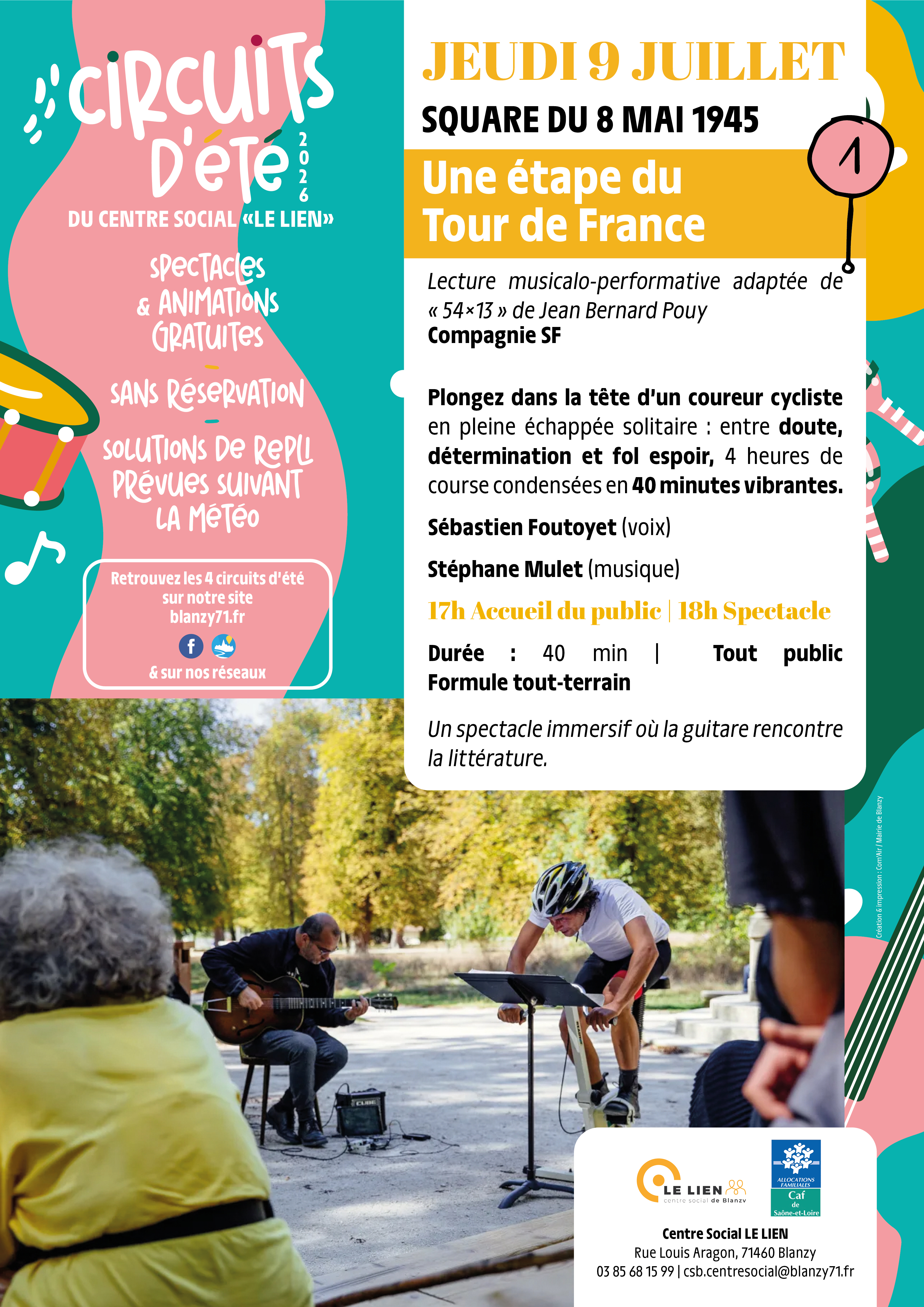 Une étape du Tour de France - Compagnie SF