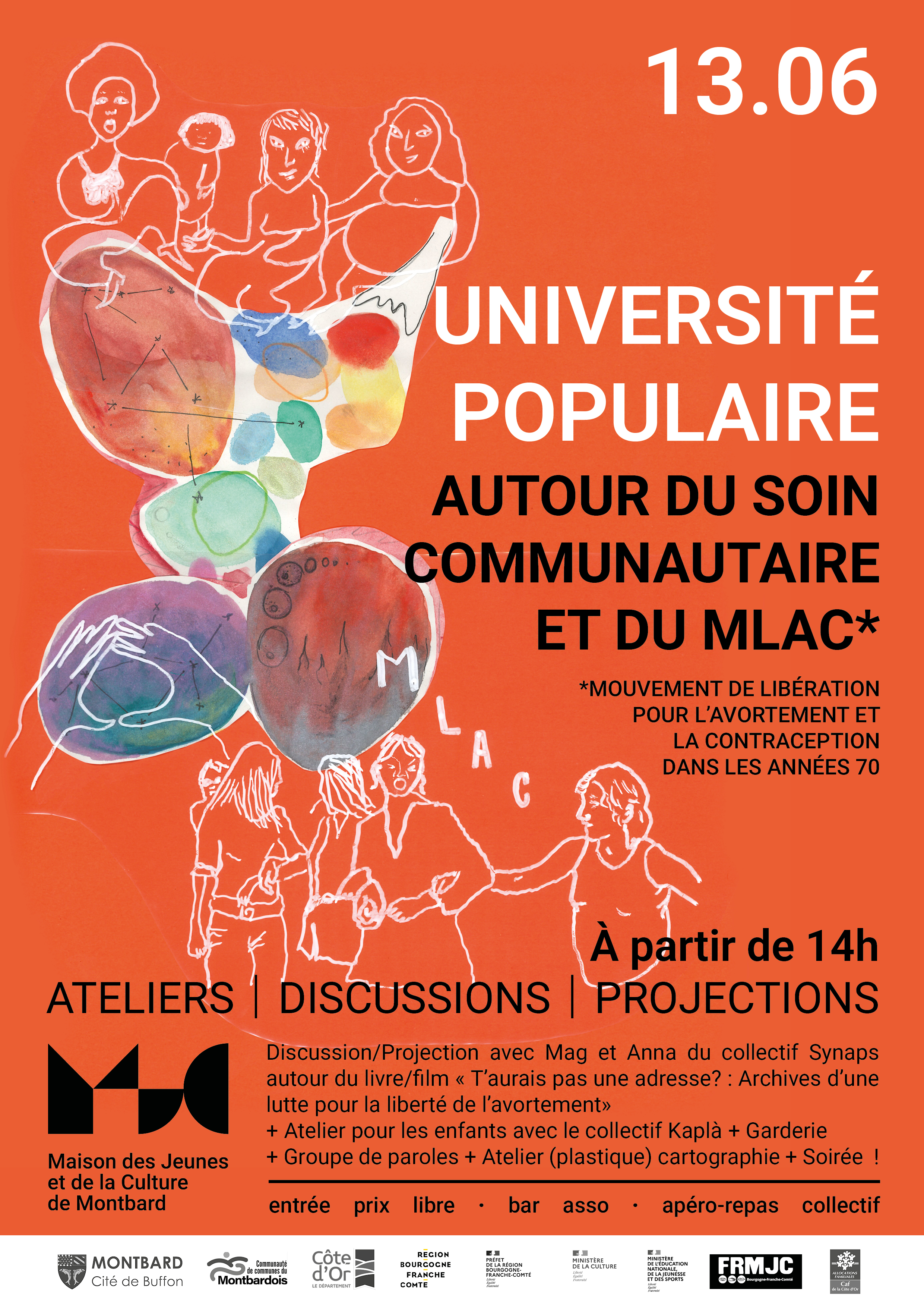 Université populaire : autour du soin communautaire et du MLAC*