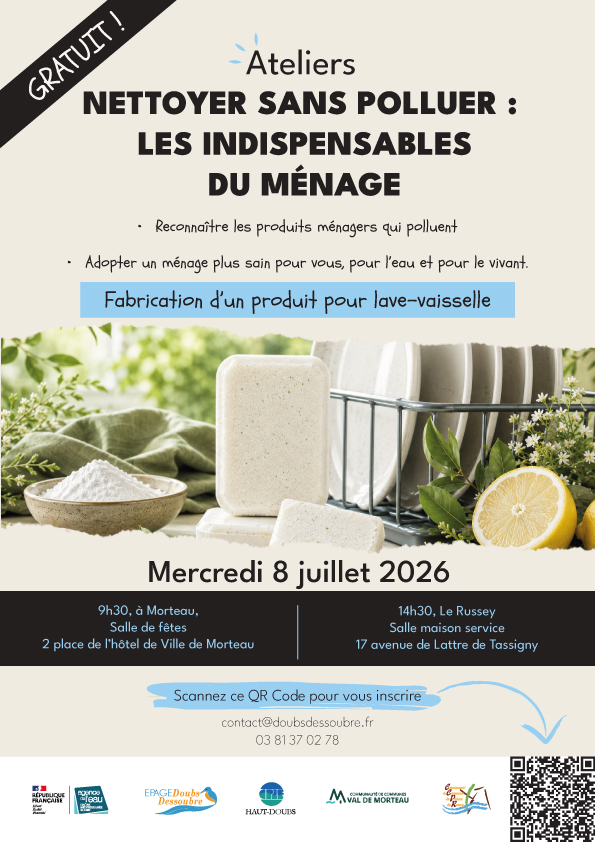 Nettoyer sans polluer : les indispensables du ménage au Russey