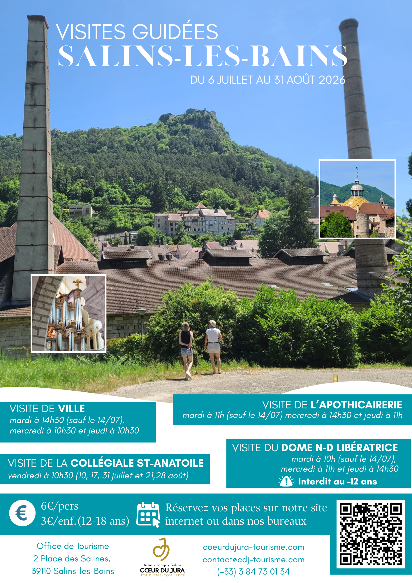 Visite de Salins-les-Bains