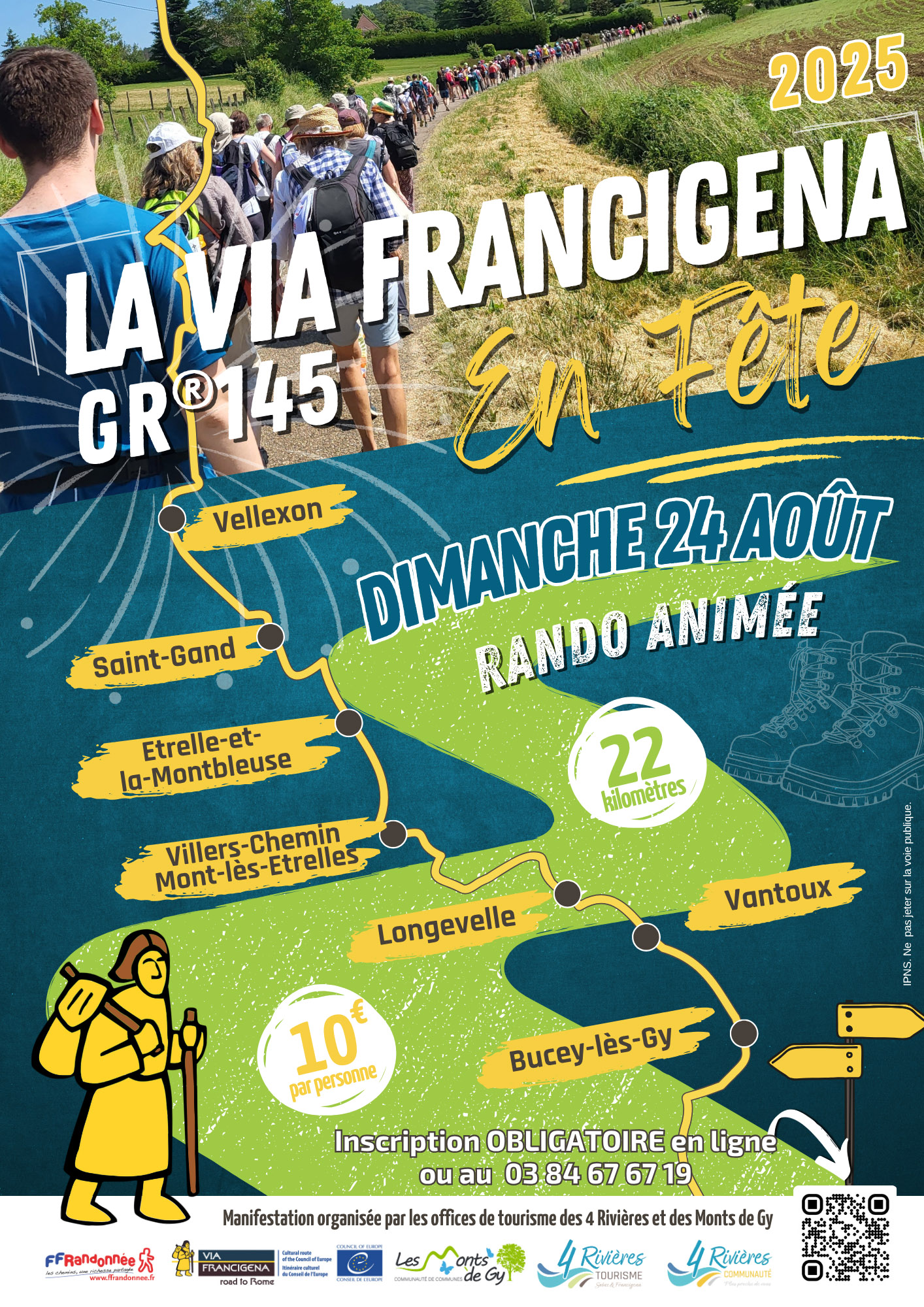 Le Via Francigena GR145® en fête