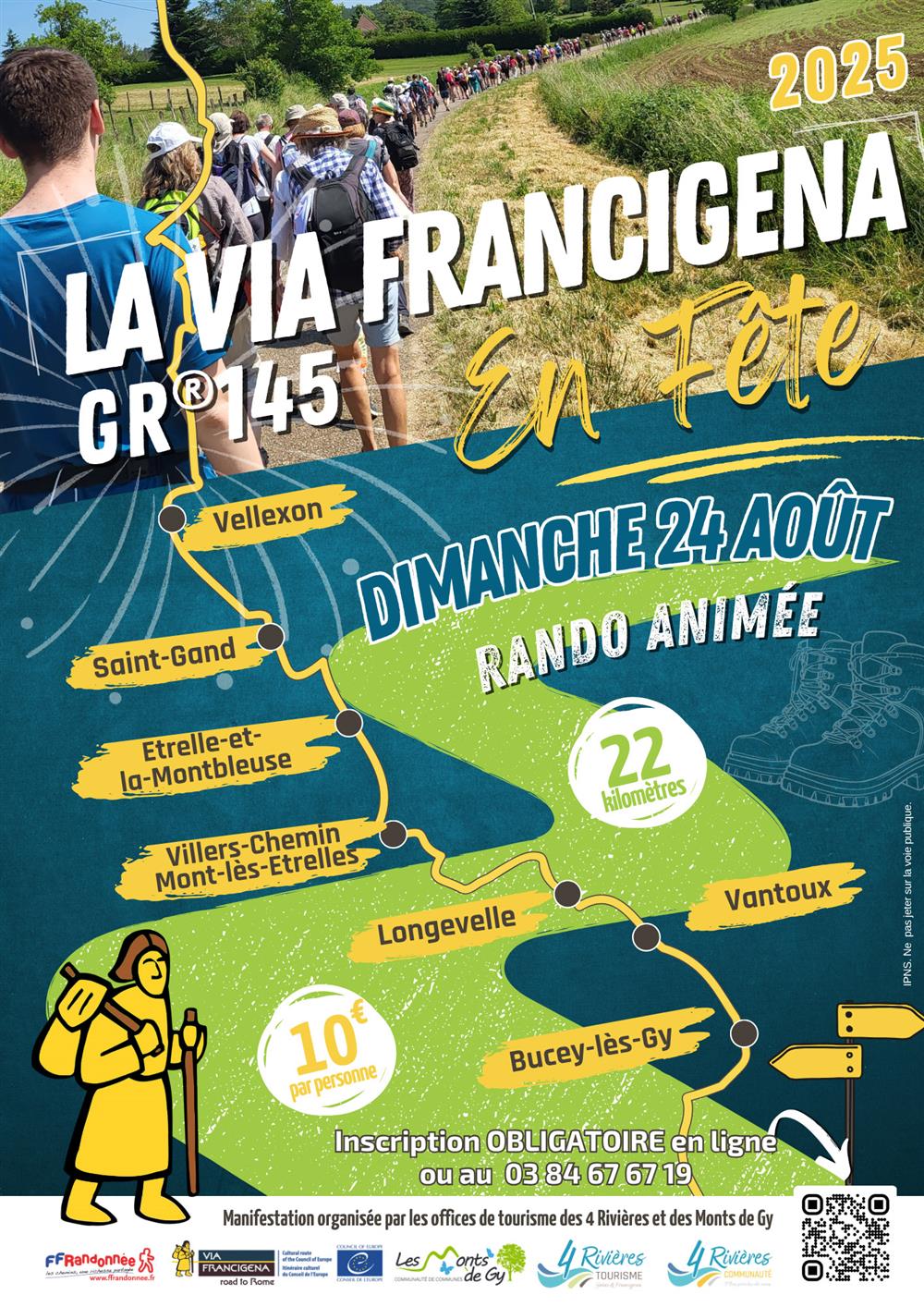 Le Via Francigena GR145® en fête