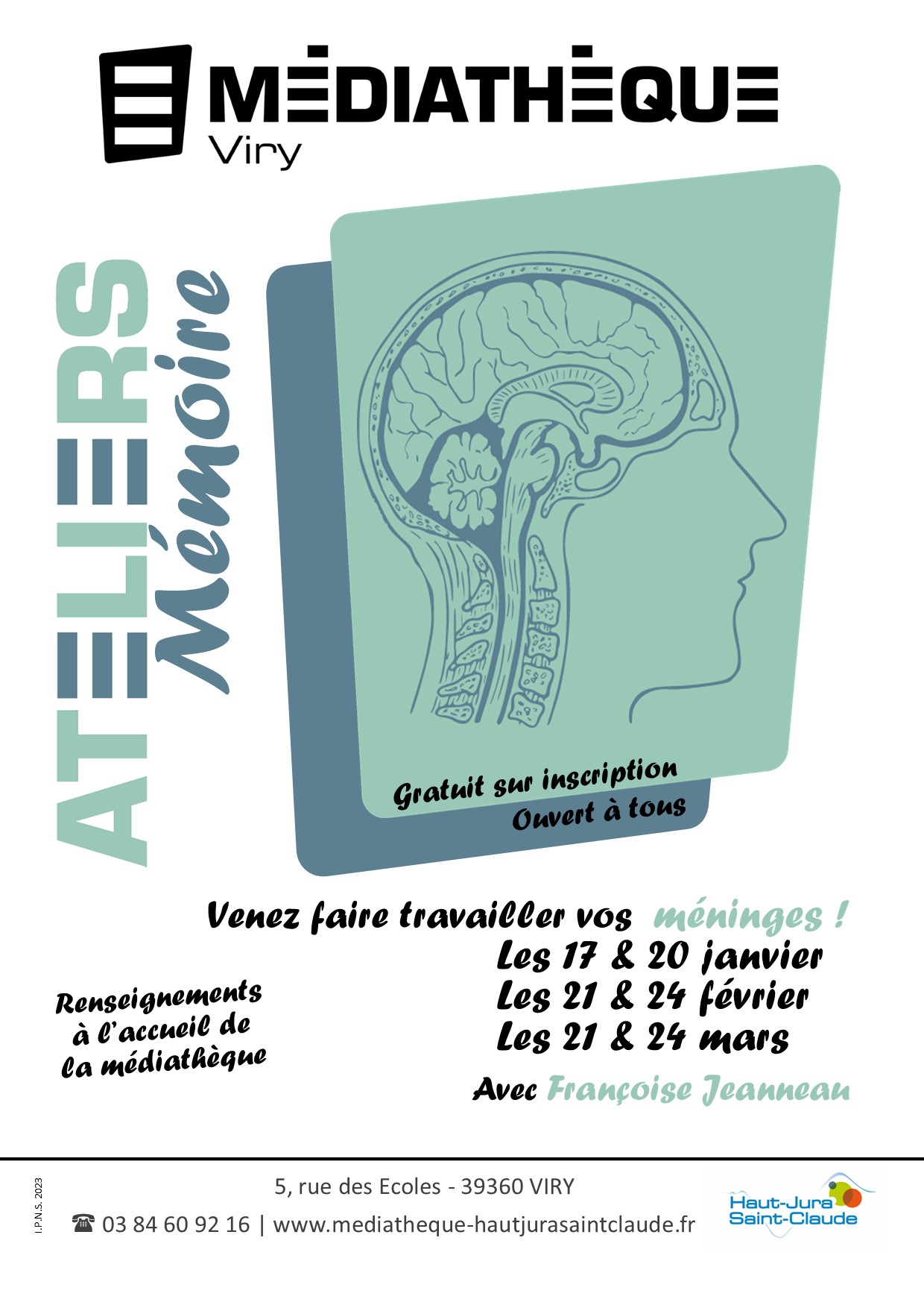 VIRY _2023_ATELIER MEMOIRE_AFFICHE