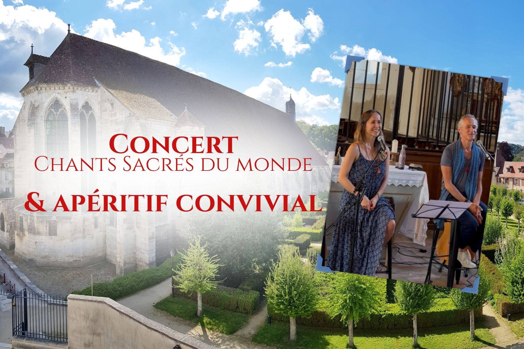 Concert Chants Sacrés du Monde et Temps Convivial