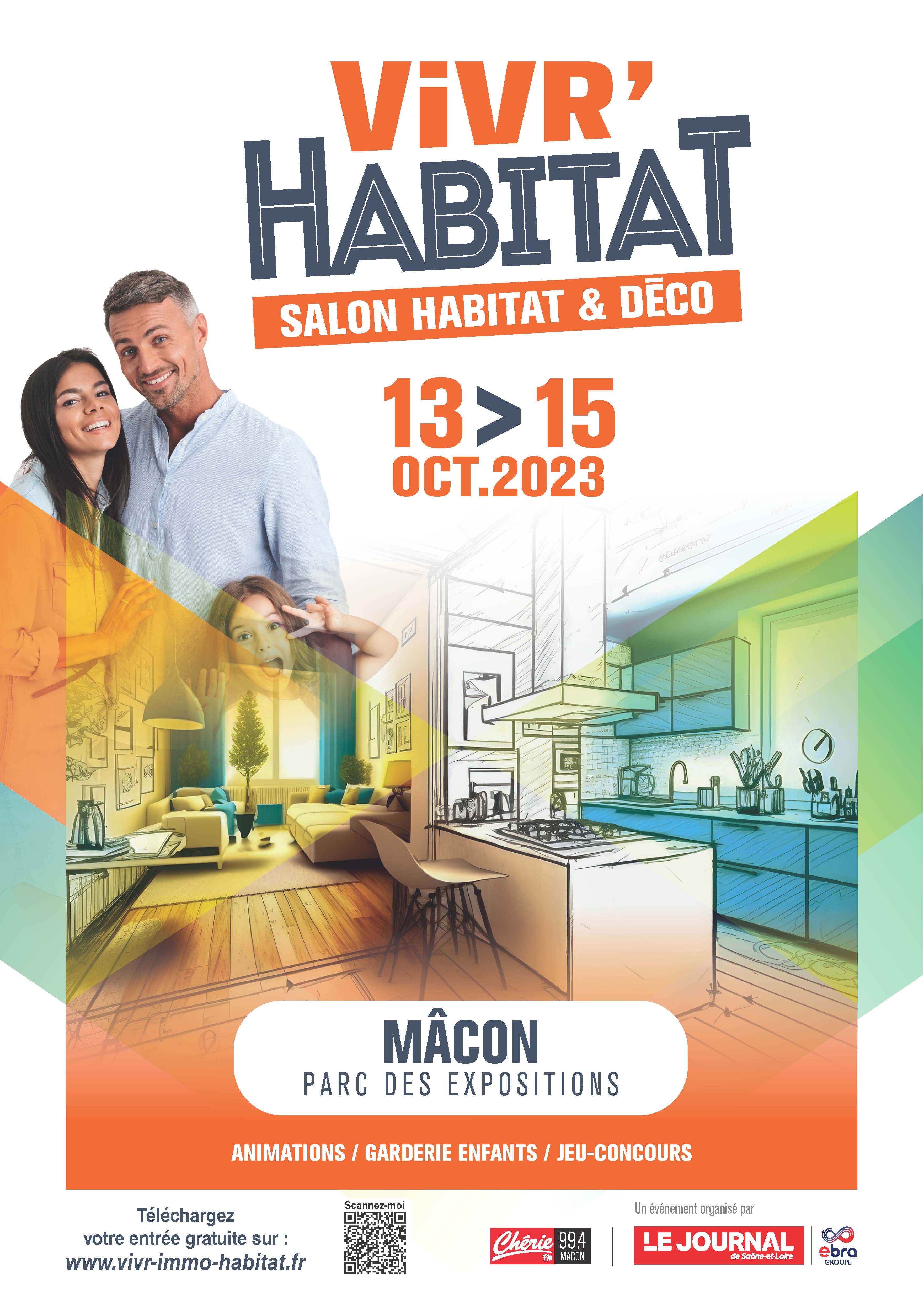 Affiche VIVR IMMO HABITAT-MACON