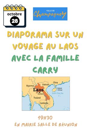 SOIRÉE DIAPORAMA "Voyage au Laos"