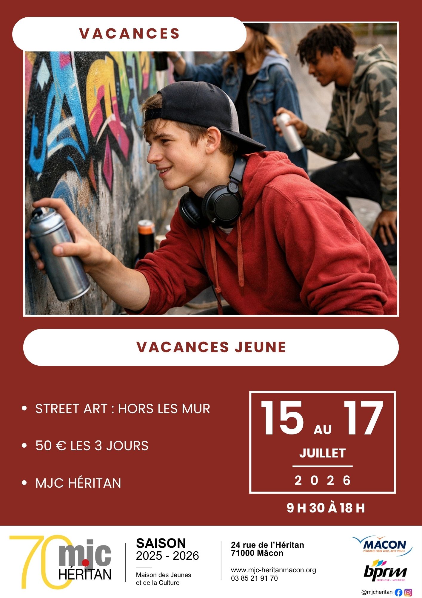 Vacances jeune
