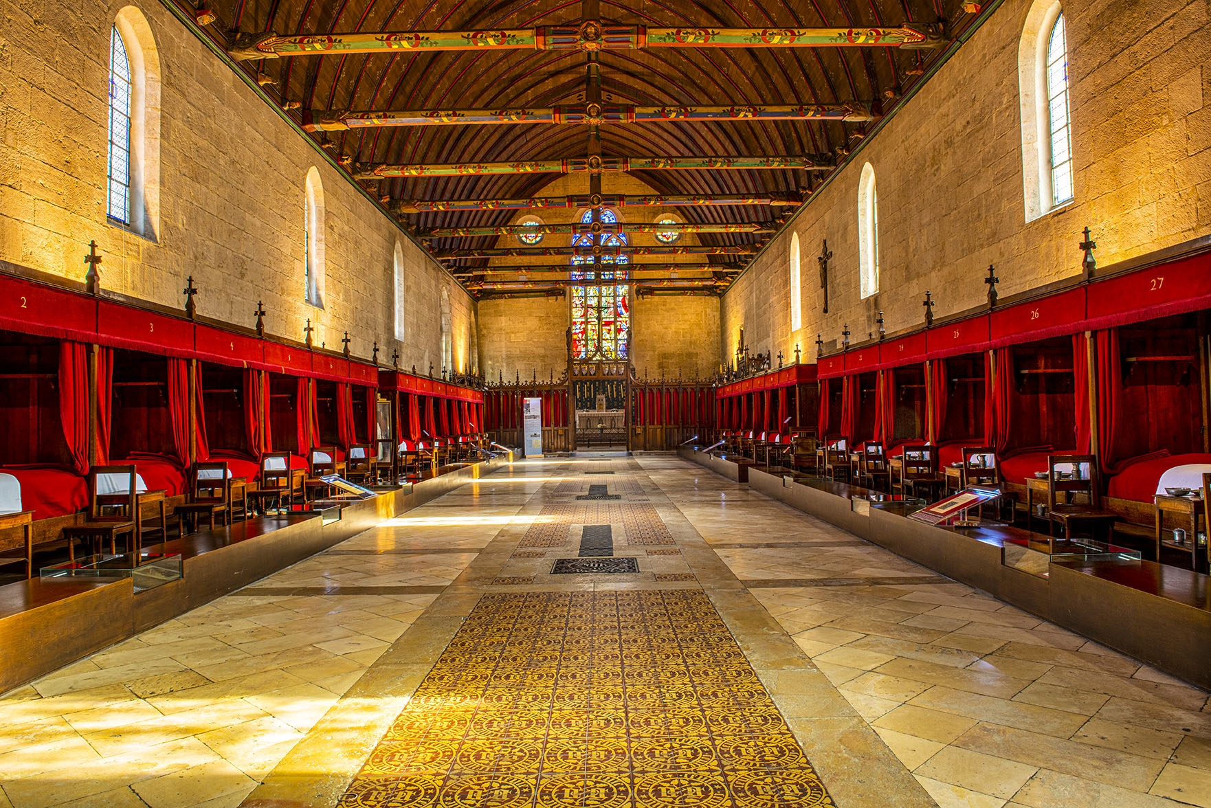 Salle des Pauvres - Hôtel-Dieu de Beaune