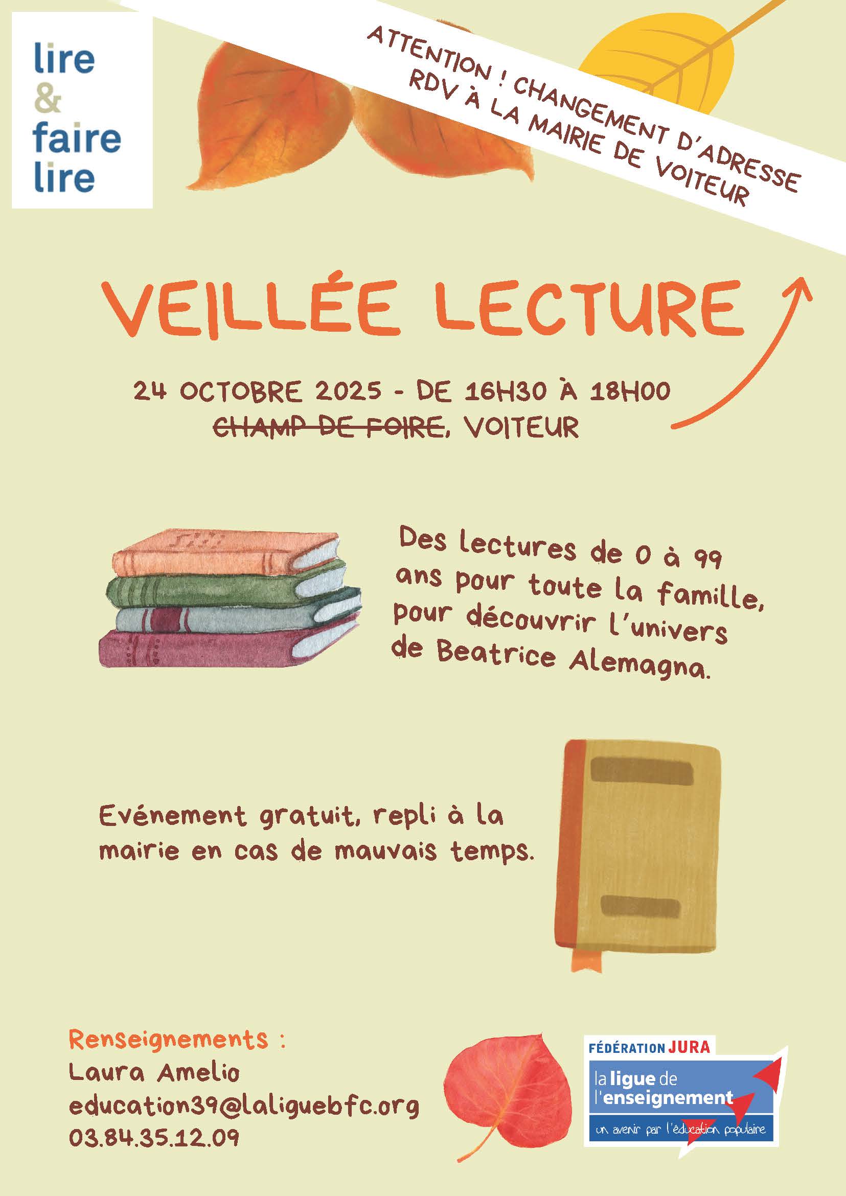 Veillée lecture