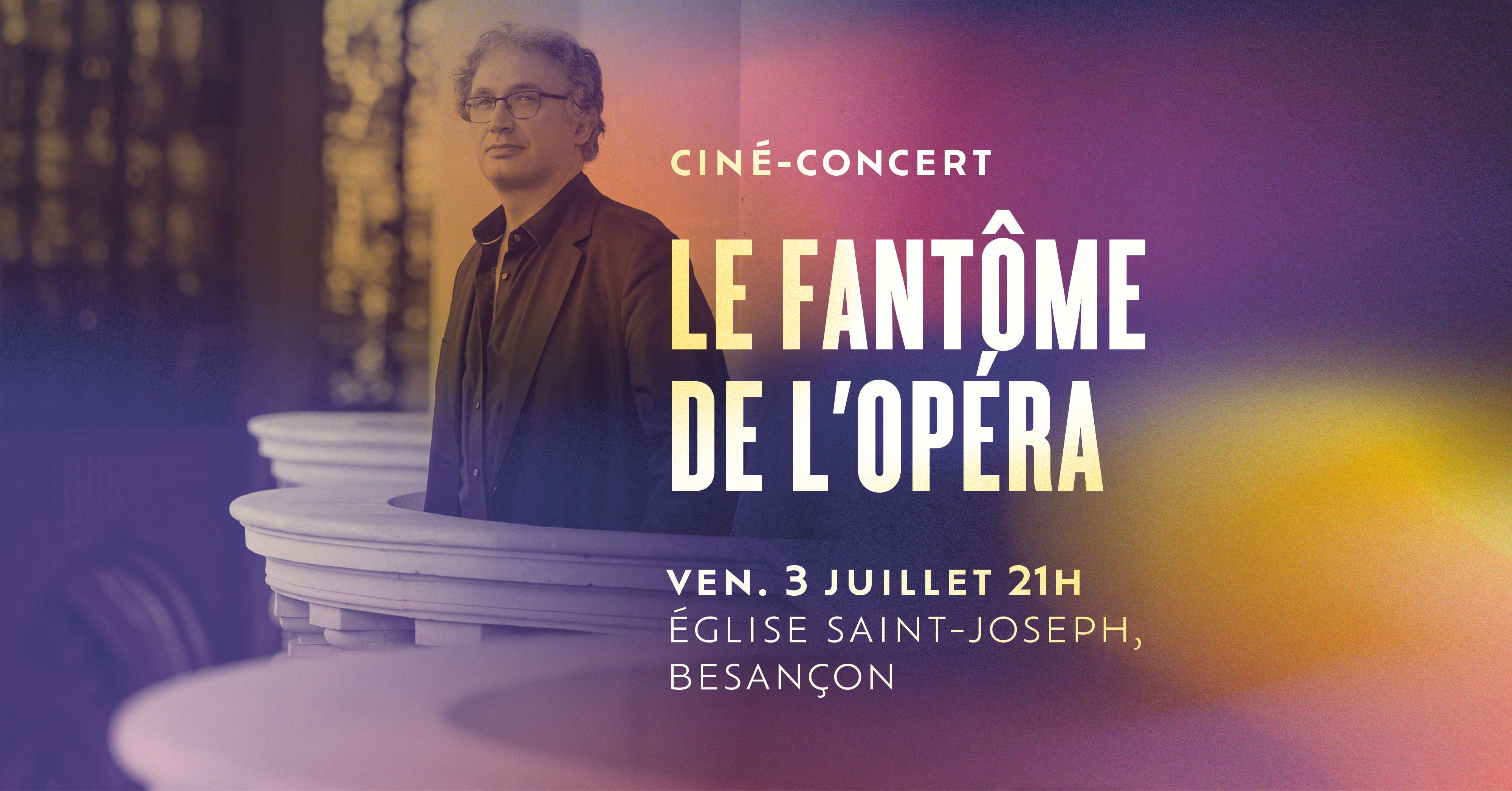 Ciné-Concert : Le fantôme de l'opéra