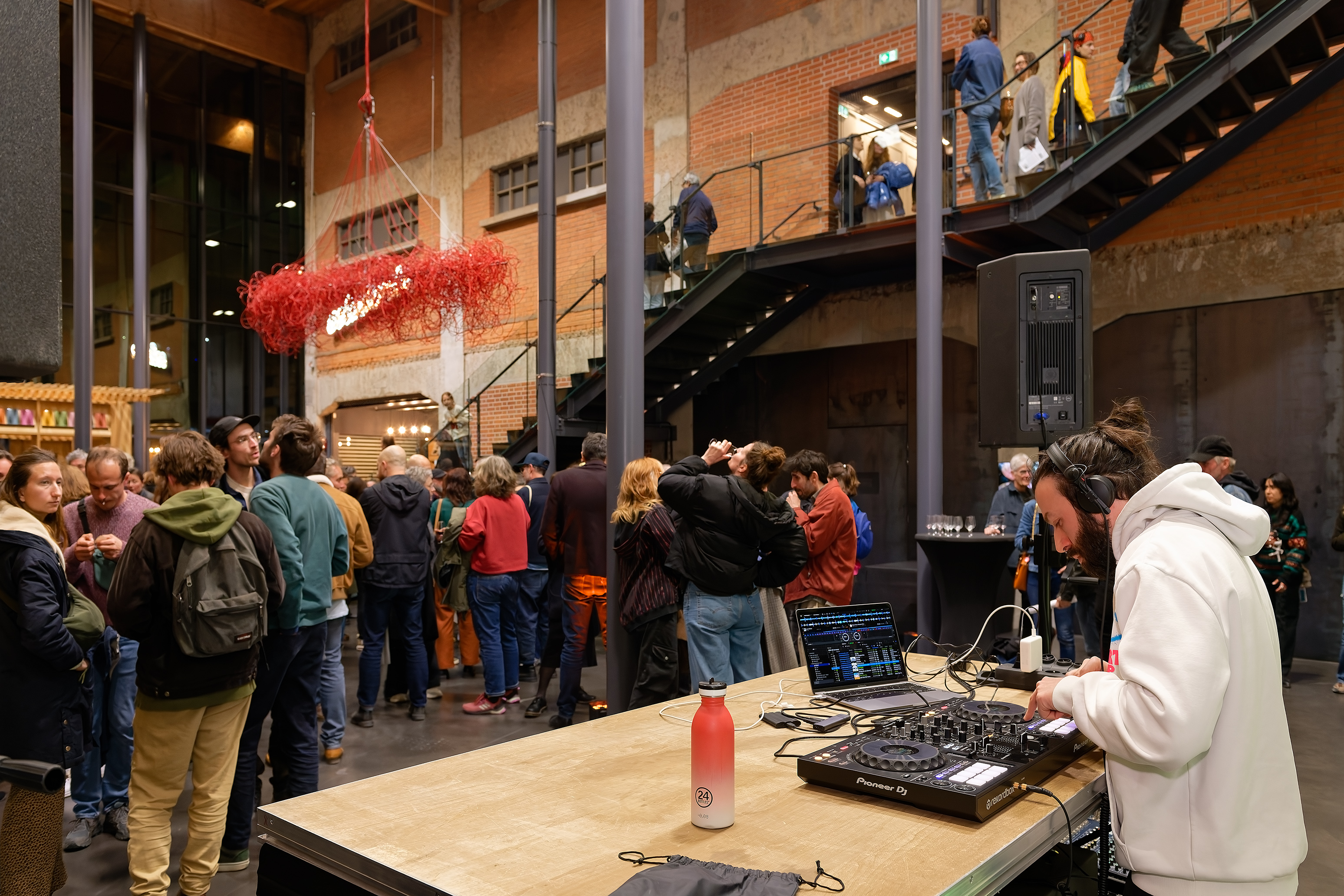 Vernissage des nouvelles expositions au Frac