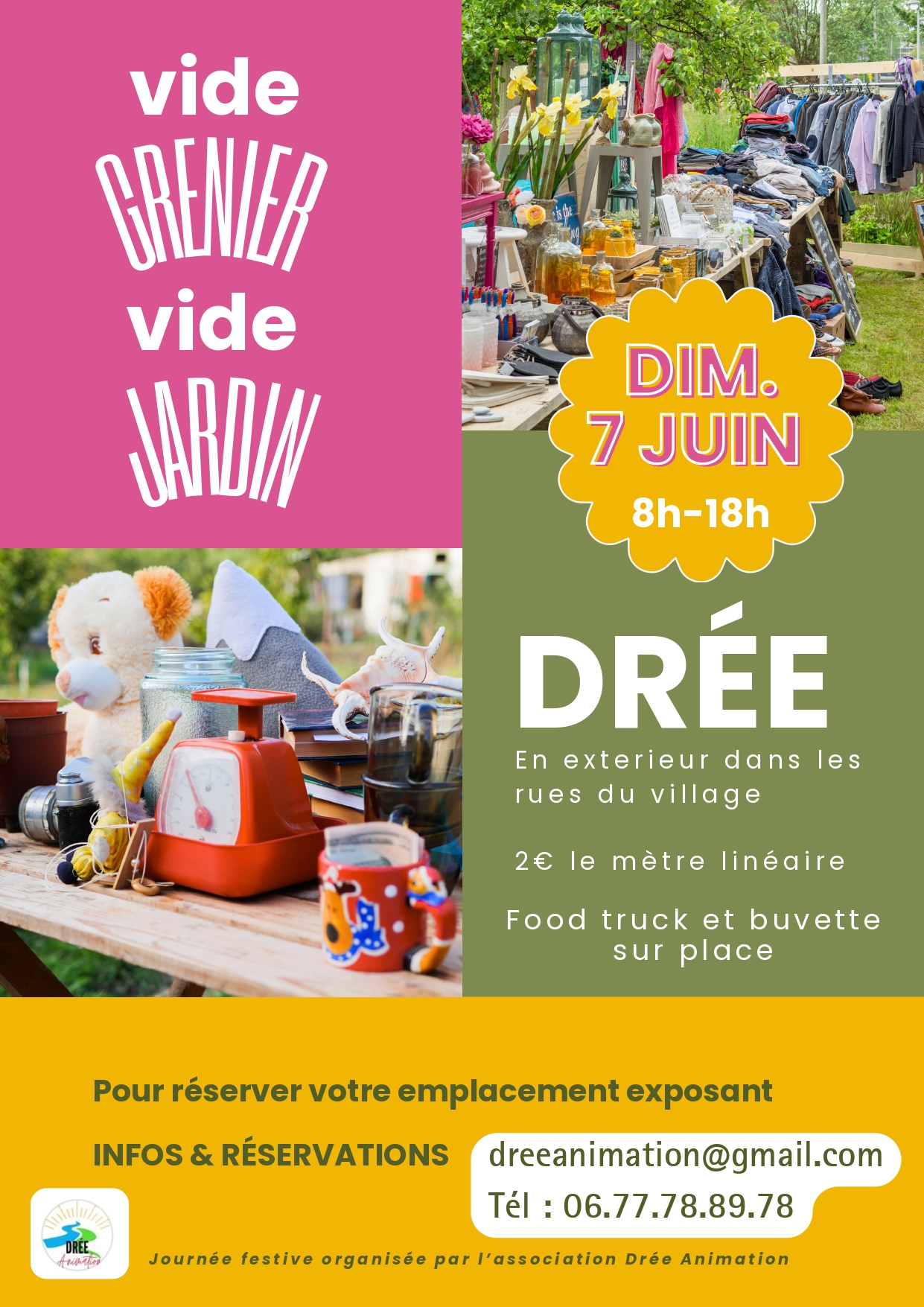 Vide Grenier - Vide Jardin — visuel événement