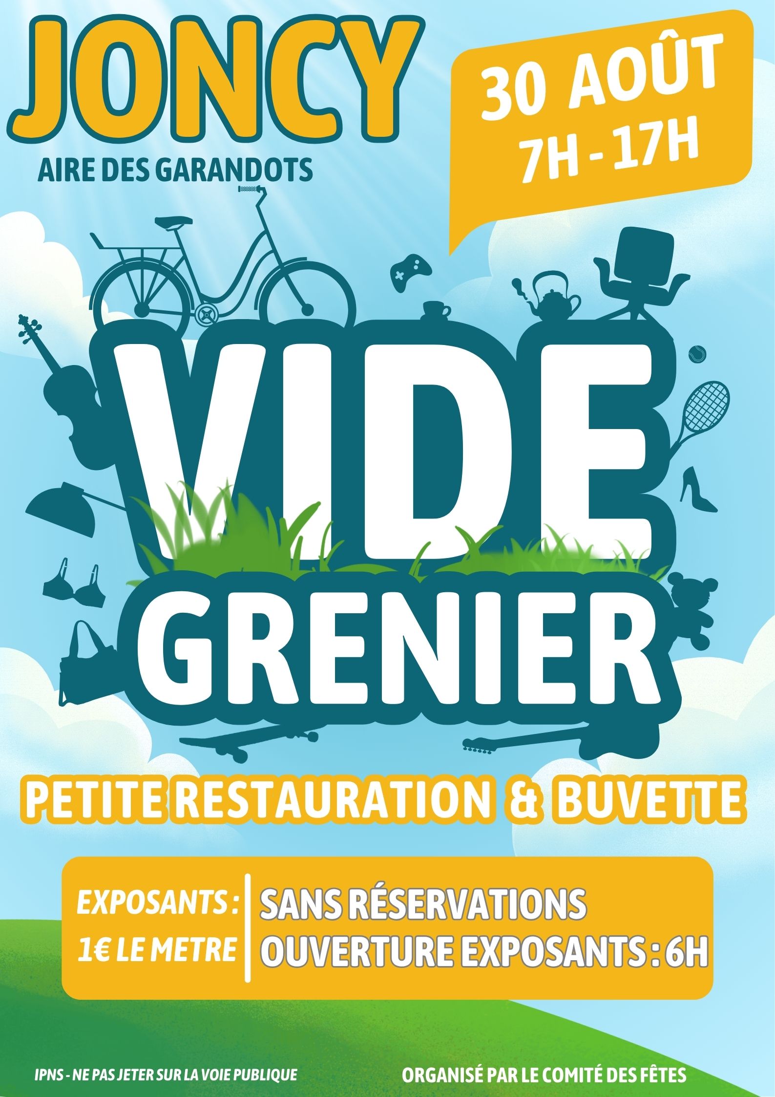 VIDE GRENIER JONCY